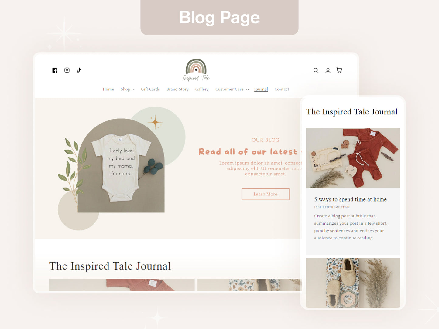 Tale - Baby & Kids Shopify Theme