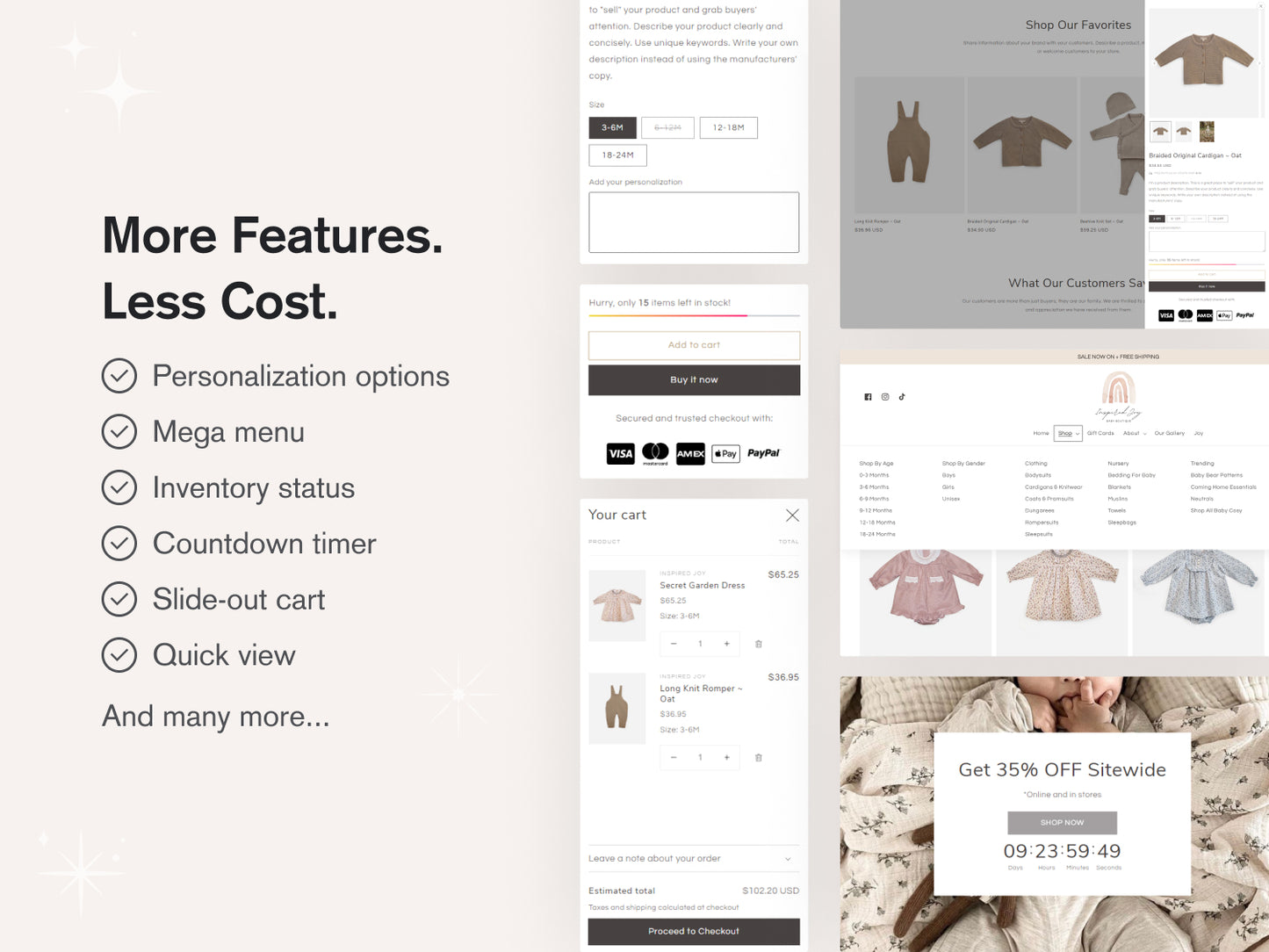 Joy - Baby Clothes Shopify Theme