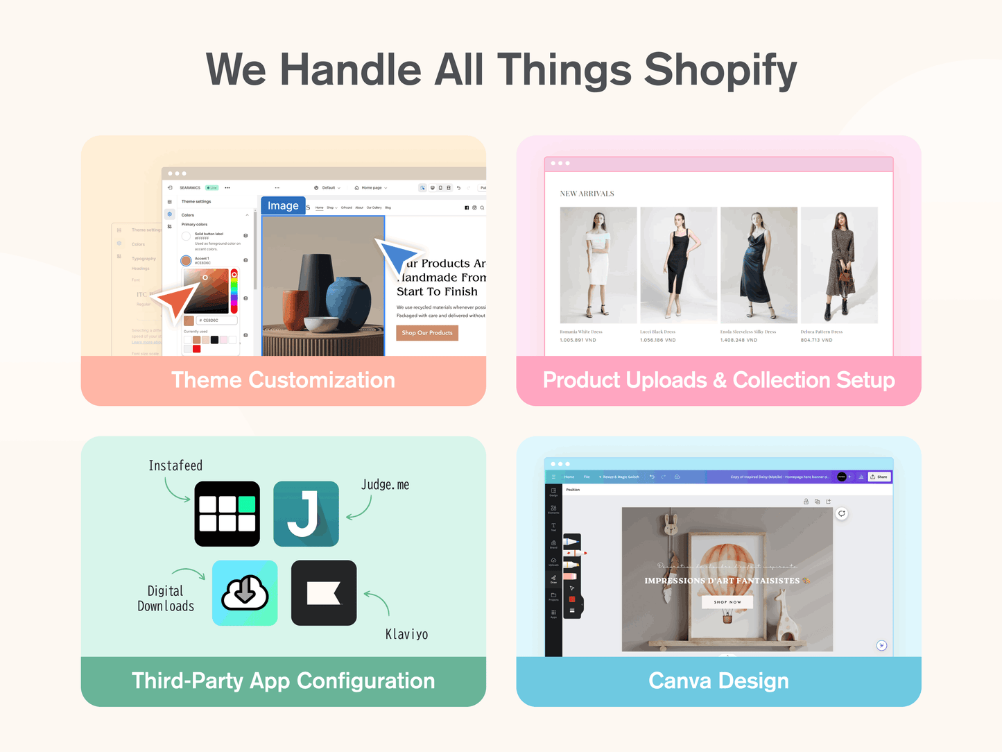 Shopify Store Management Service