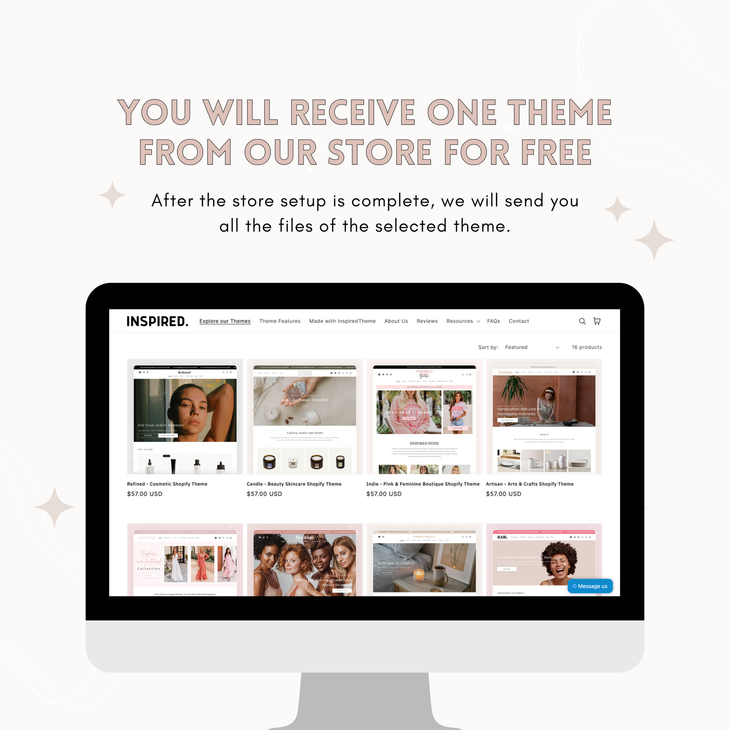 Shopify store setup in 24h