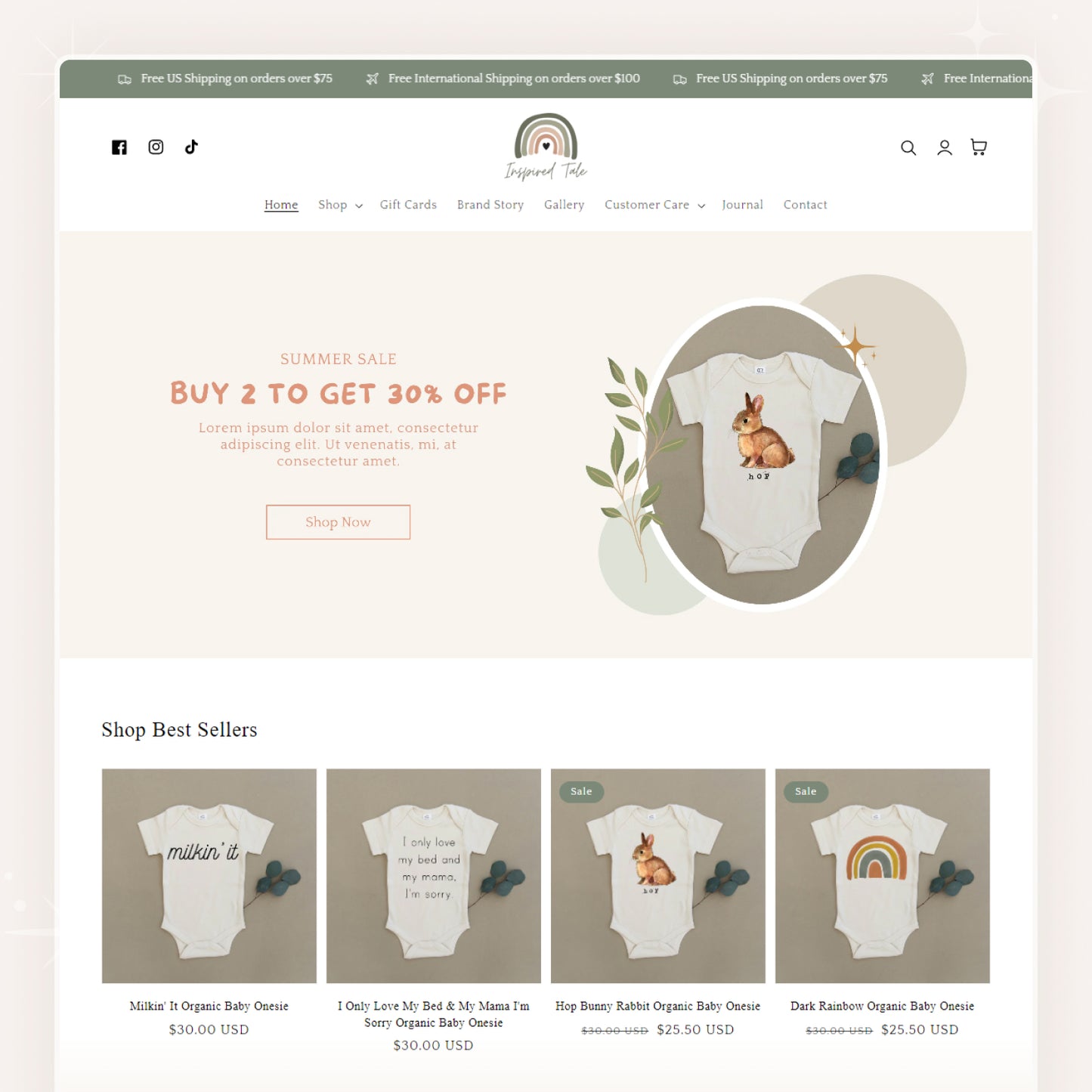 Tale - Baby & Kids Shopify Theme
