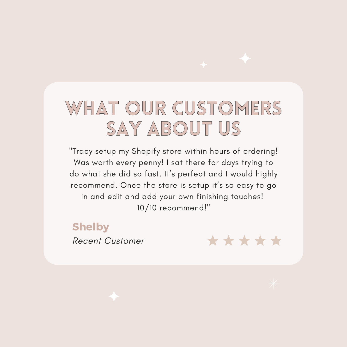 Shopify store setup in 24h