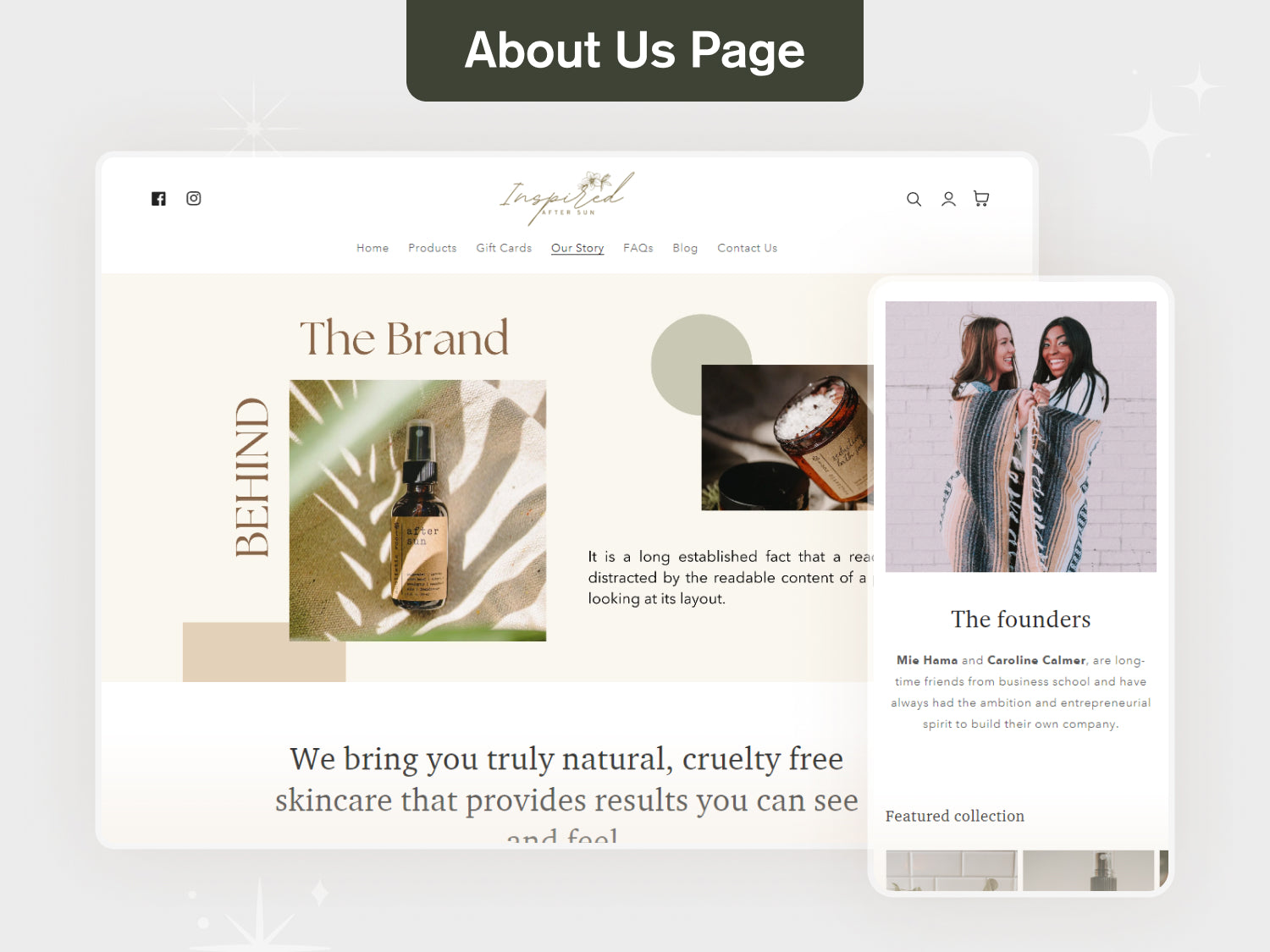After Sun - Beauty & Skincare Shopify Theme