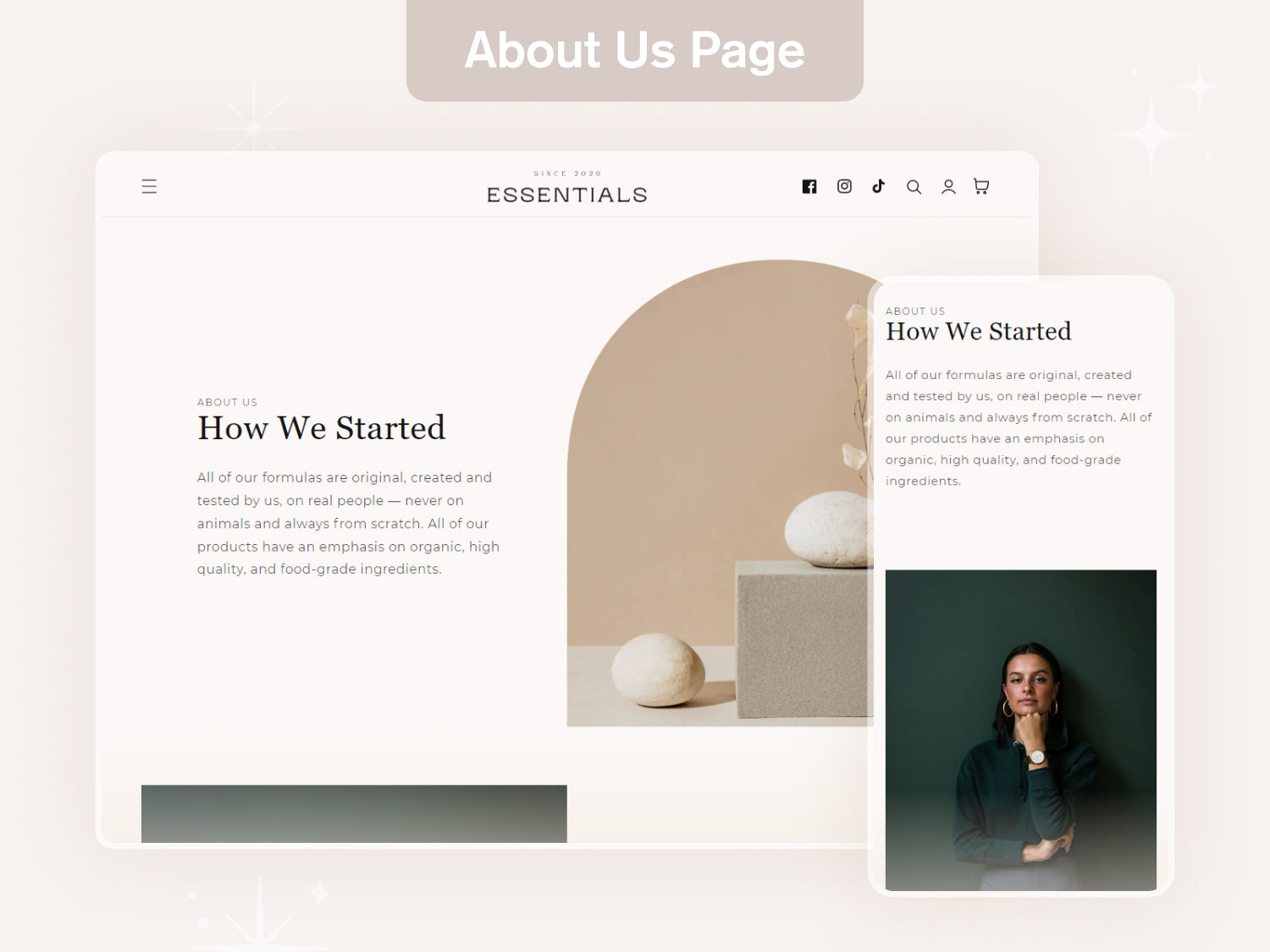 Essentials - Health & Beauty Shopify Theme