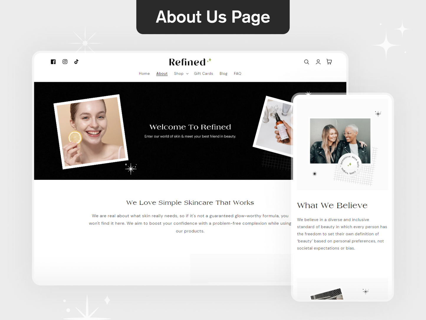 Refined - Cosmetic Shopify Theme