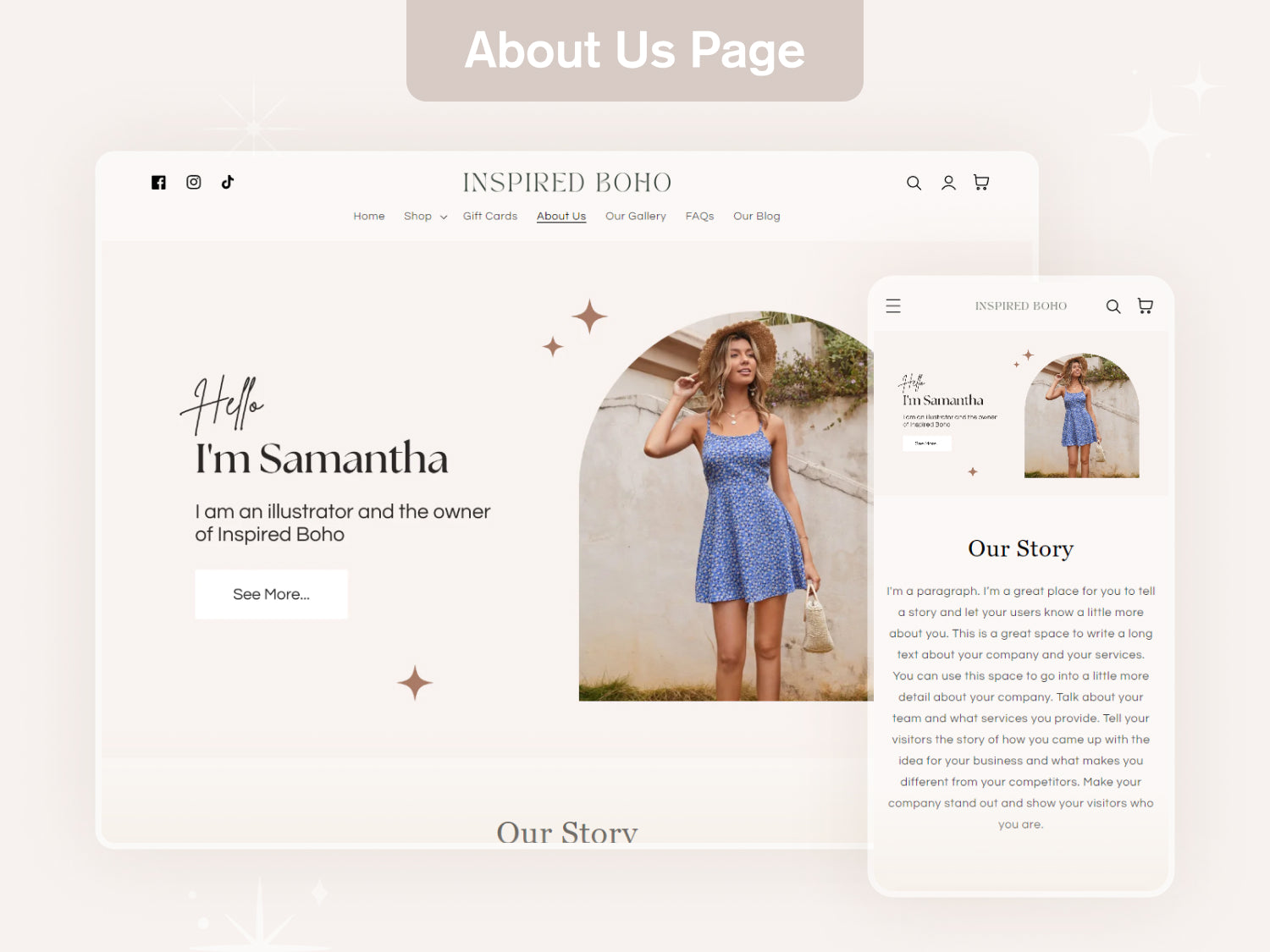 Boho - Boutique Shopify Theme