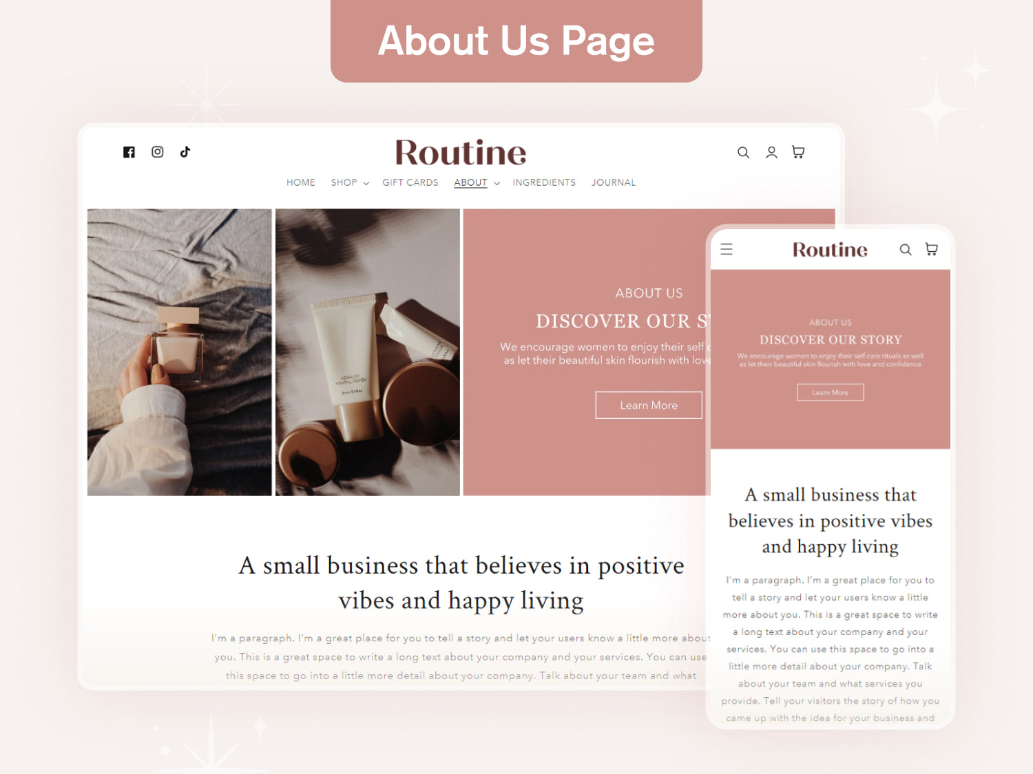 Routine - Beauty Skincare Shopify Theme