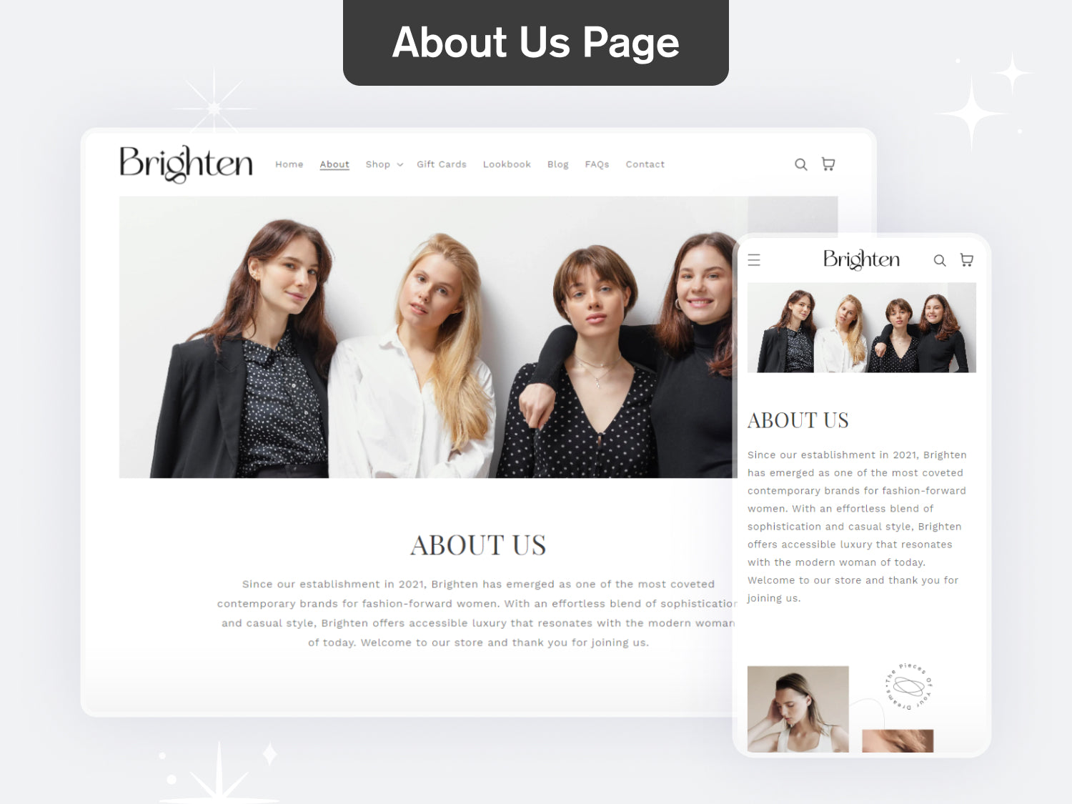 Brighten - Luxury Fashion Shopify Theme