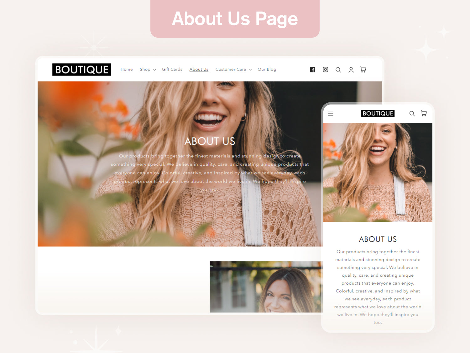 Boutique - Fashion Shopify Theme
