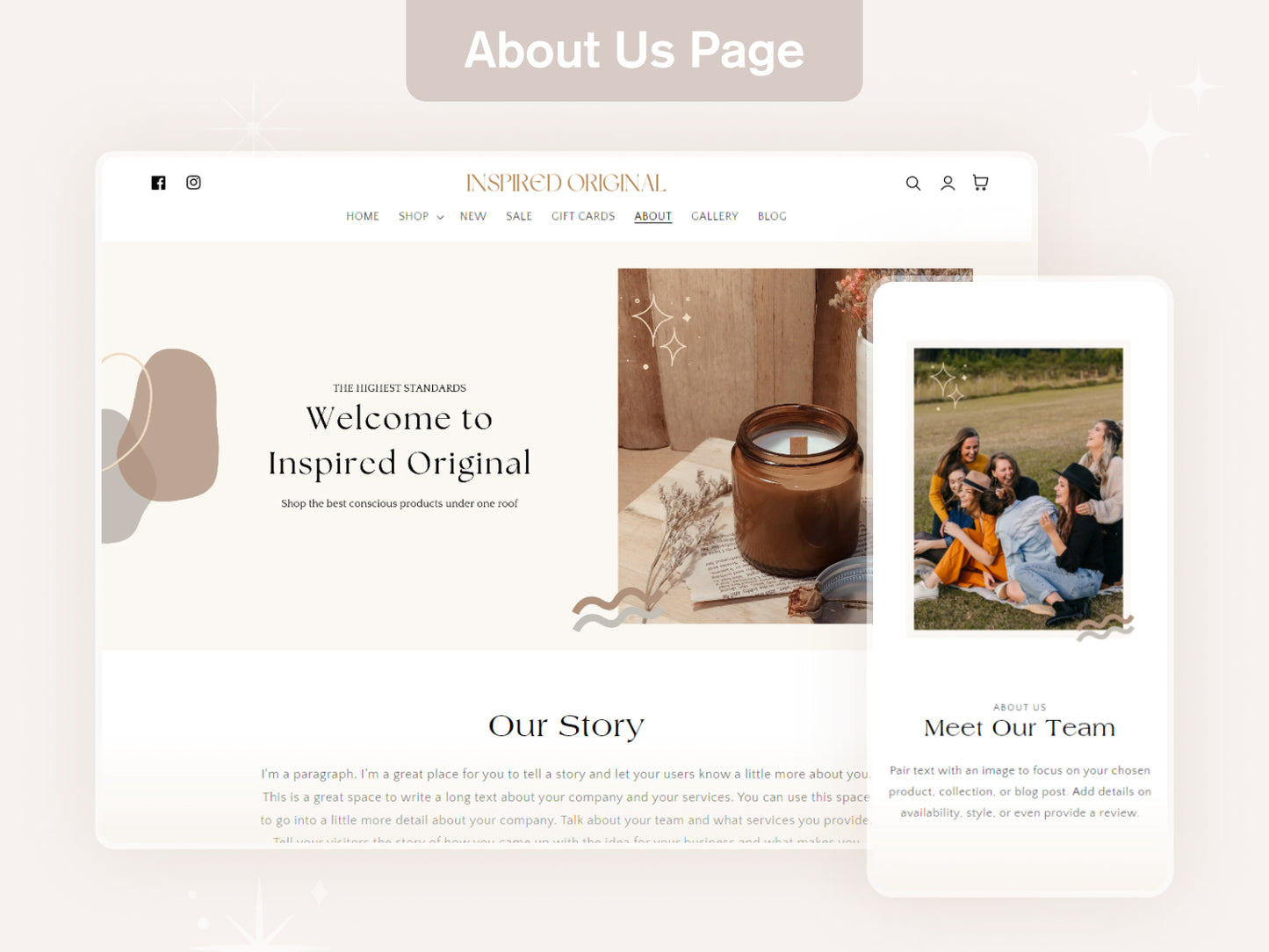 Original - Aesthetic Shopify Theme