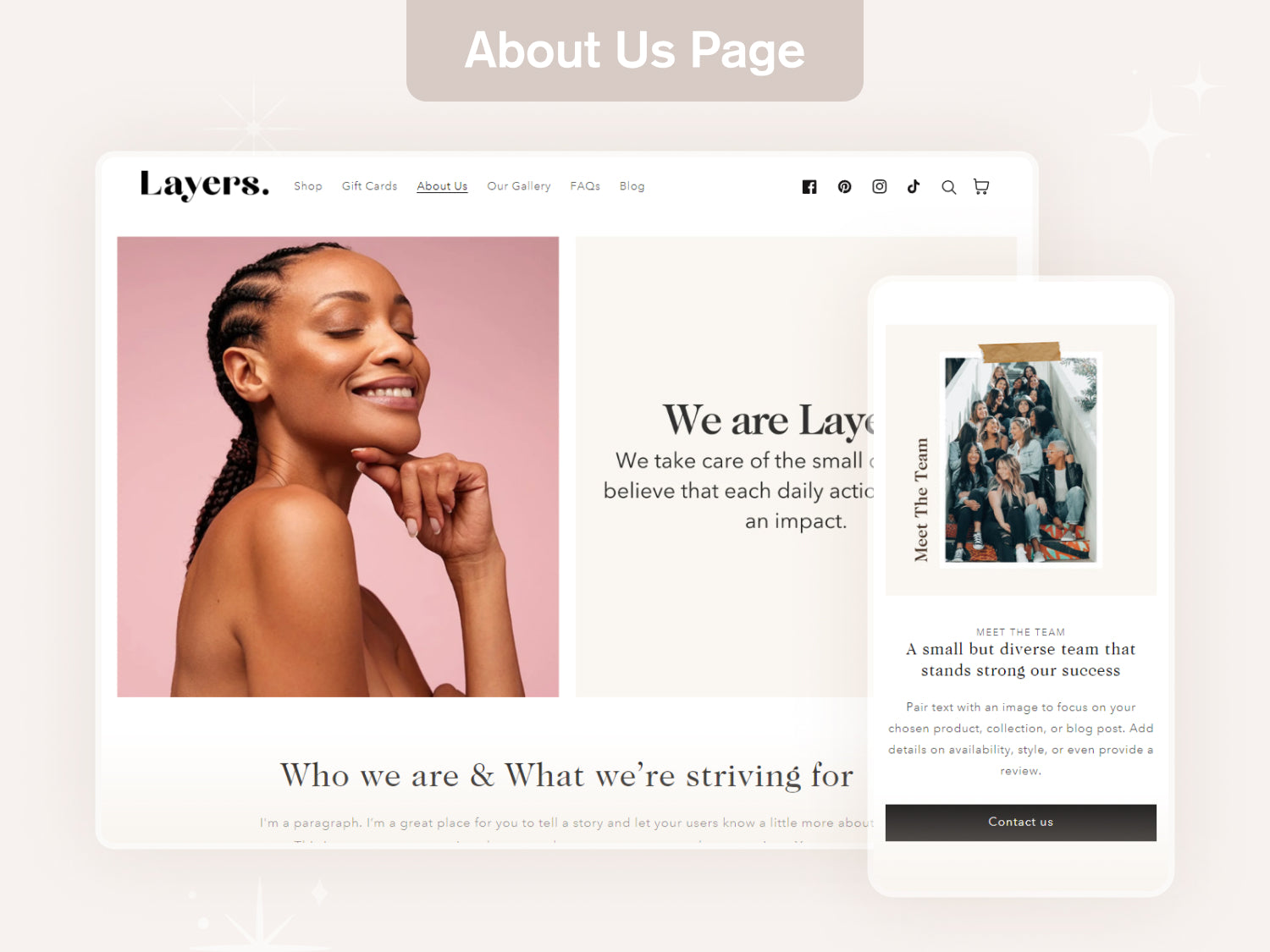Layers - Beauty Skincare Shopify Theme