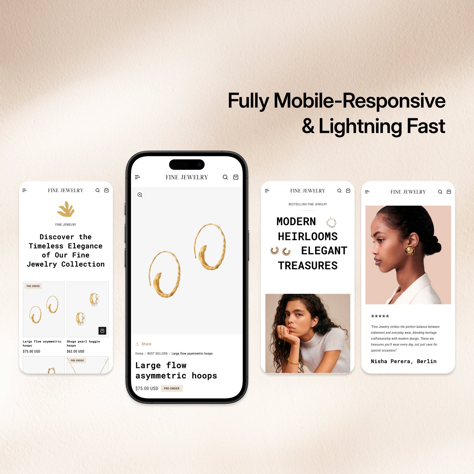 Fine Jewelry - Elegant & Modern Shopify Theme