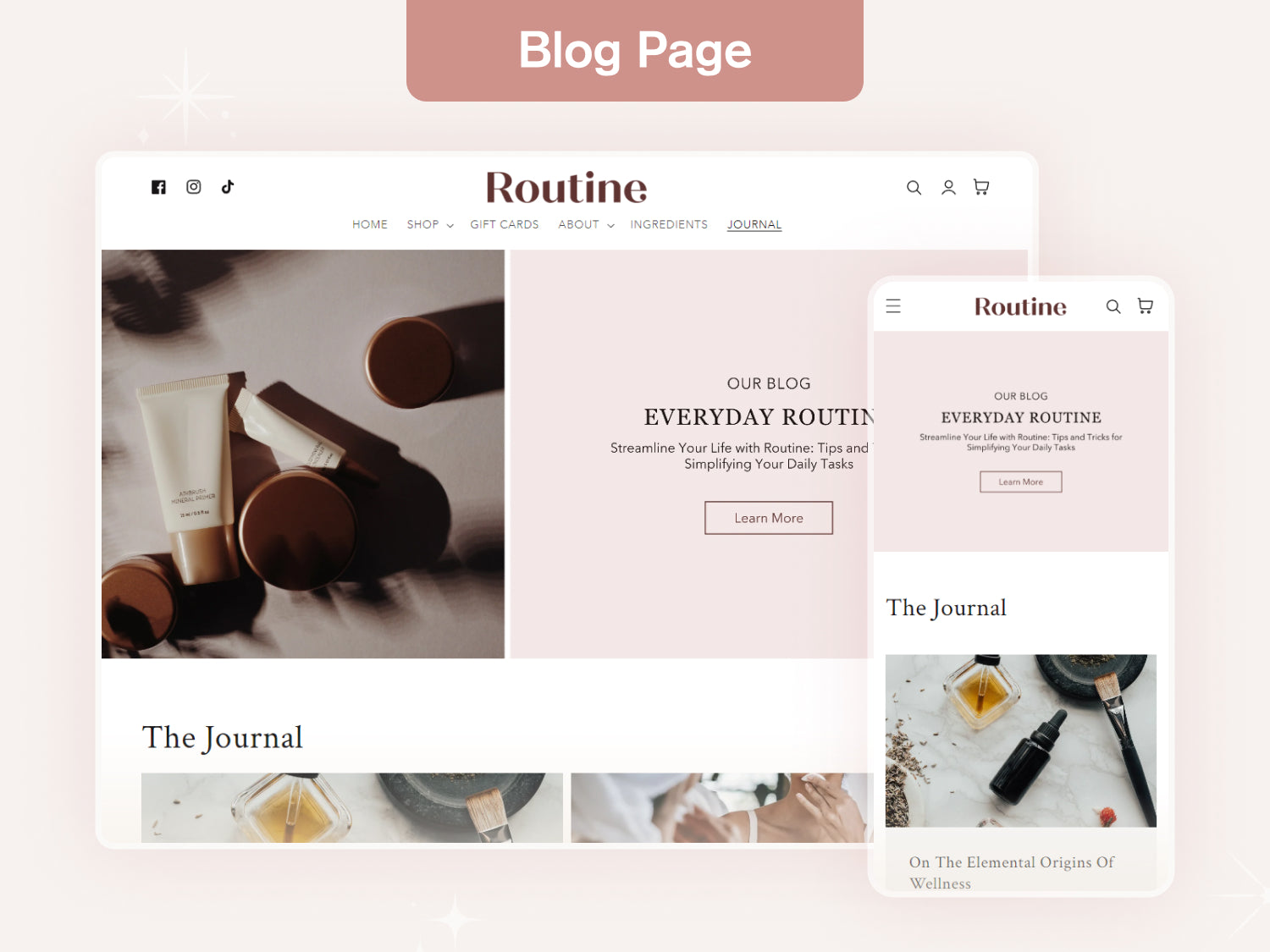 Routine - Beauty Skincare Shopify Theme