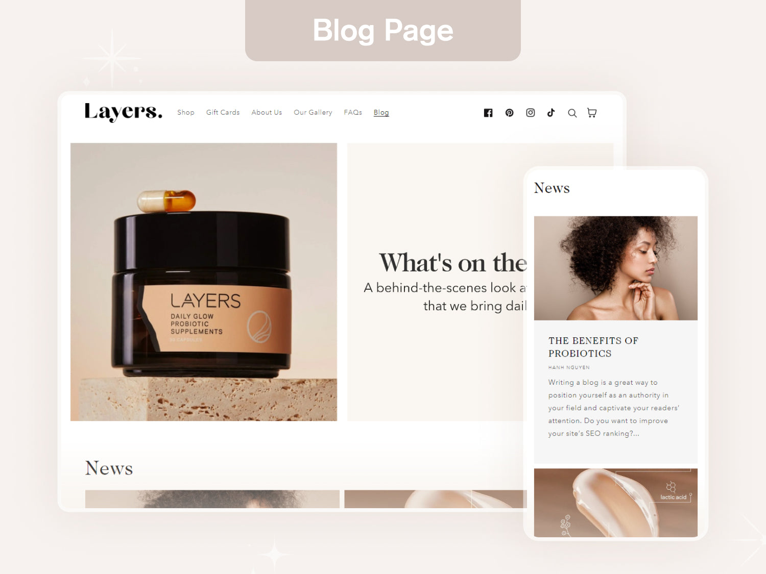 Layers - Beauty Skincare Shopify Theme