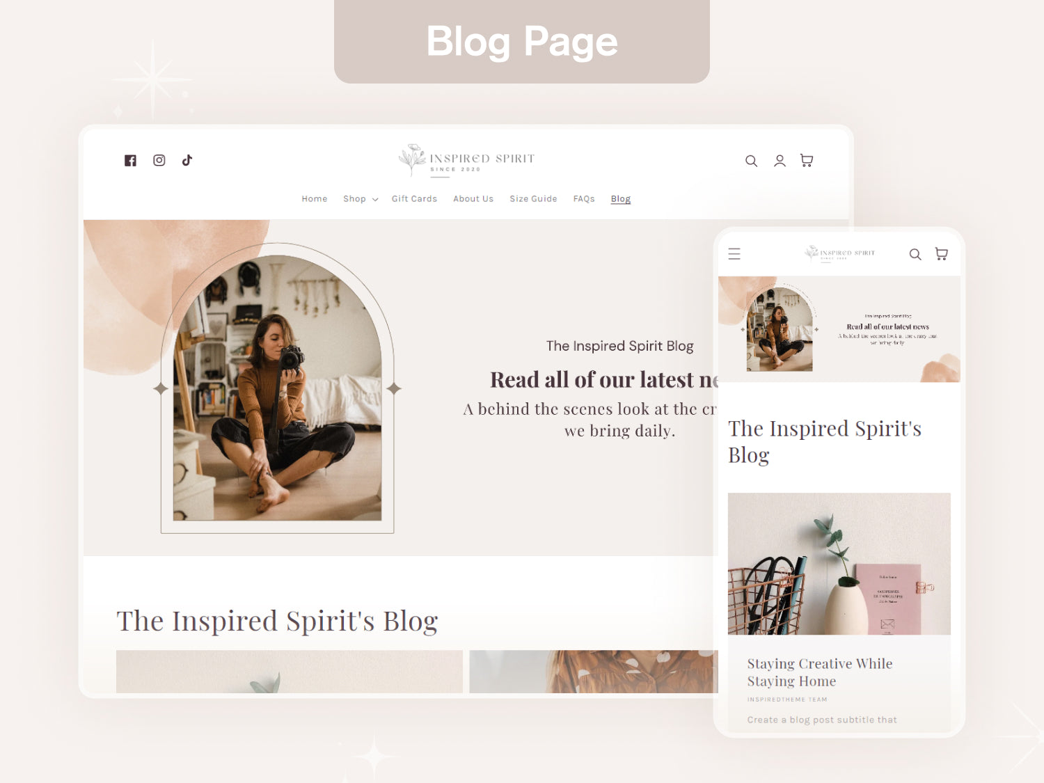 Spirit - Boho Boutique Shopify Theme