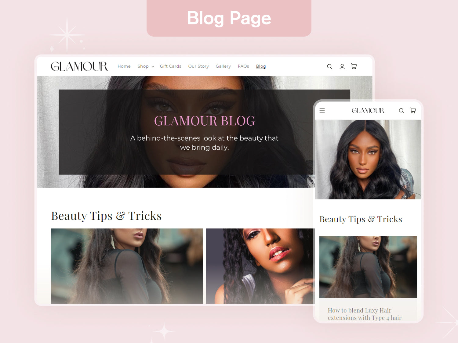 Glamour - Elegant Beauty Shopify Theme