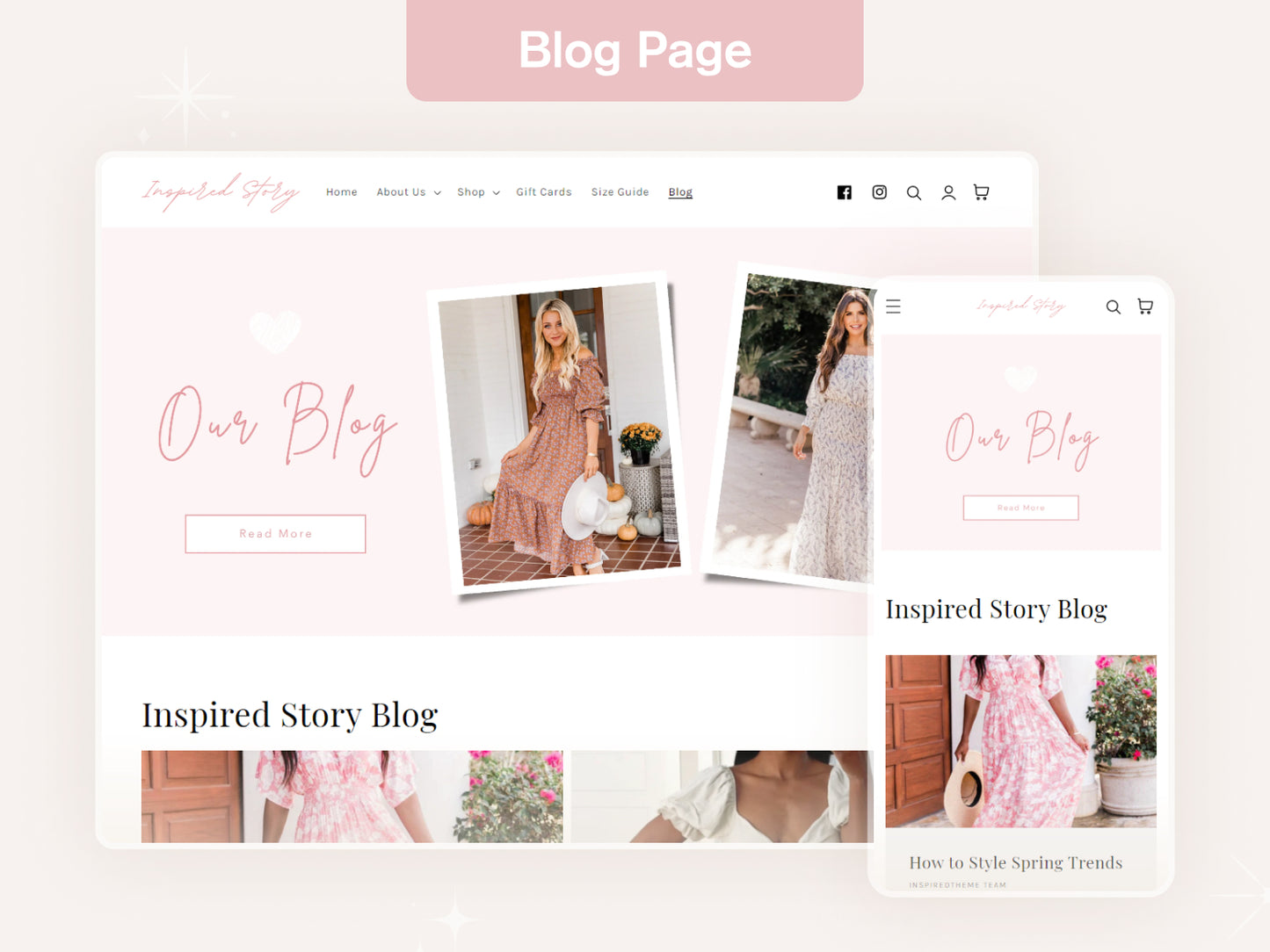 Story - Feminine Fashion Shopify Theme