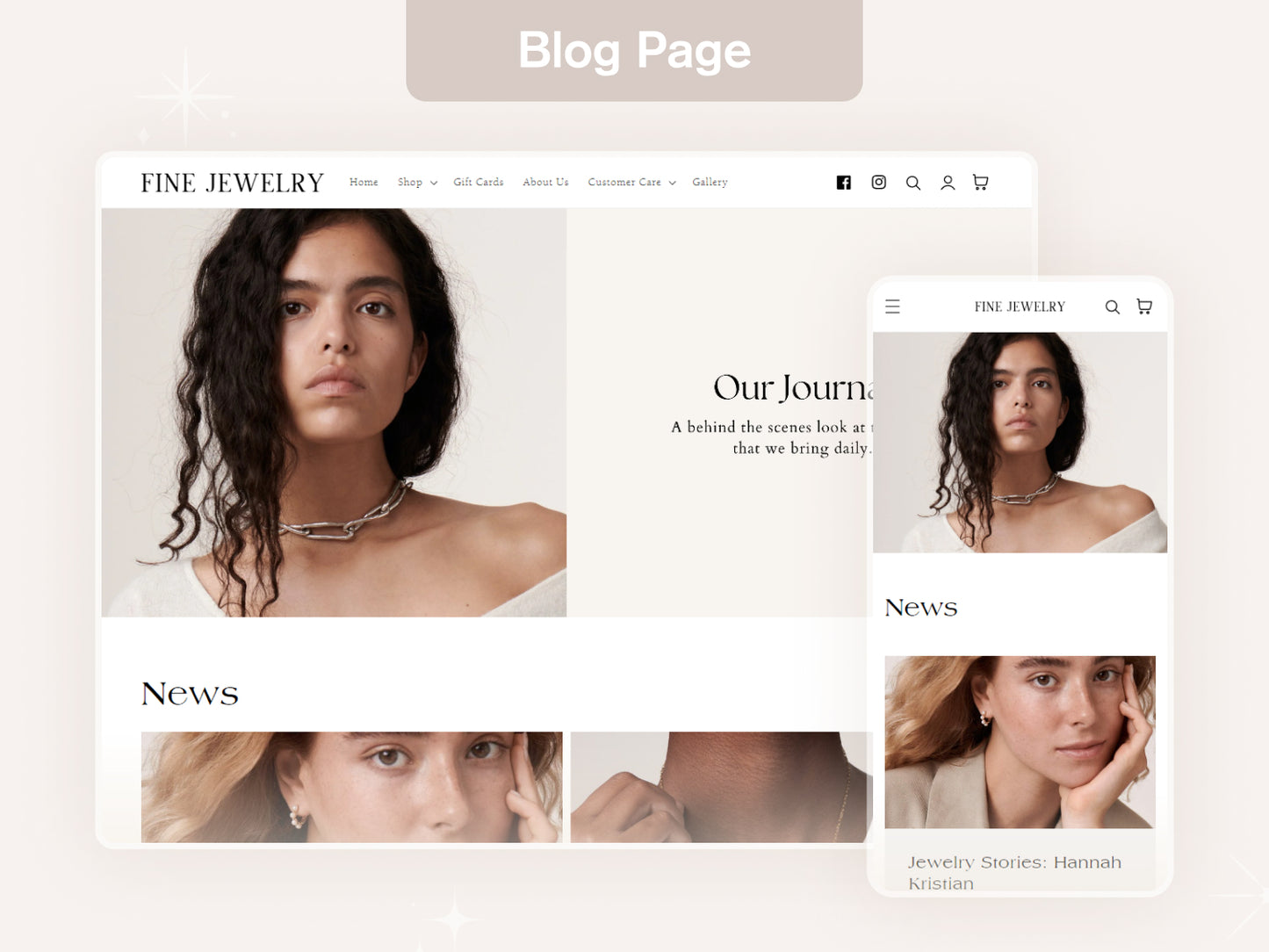 Fine Jewelry - Elegant & Modern Shopify Theme