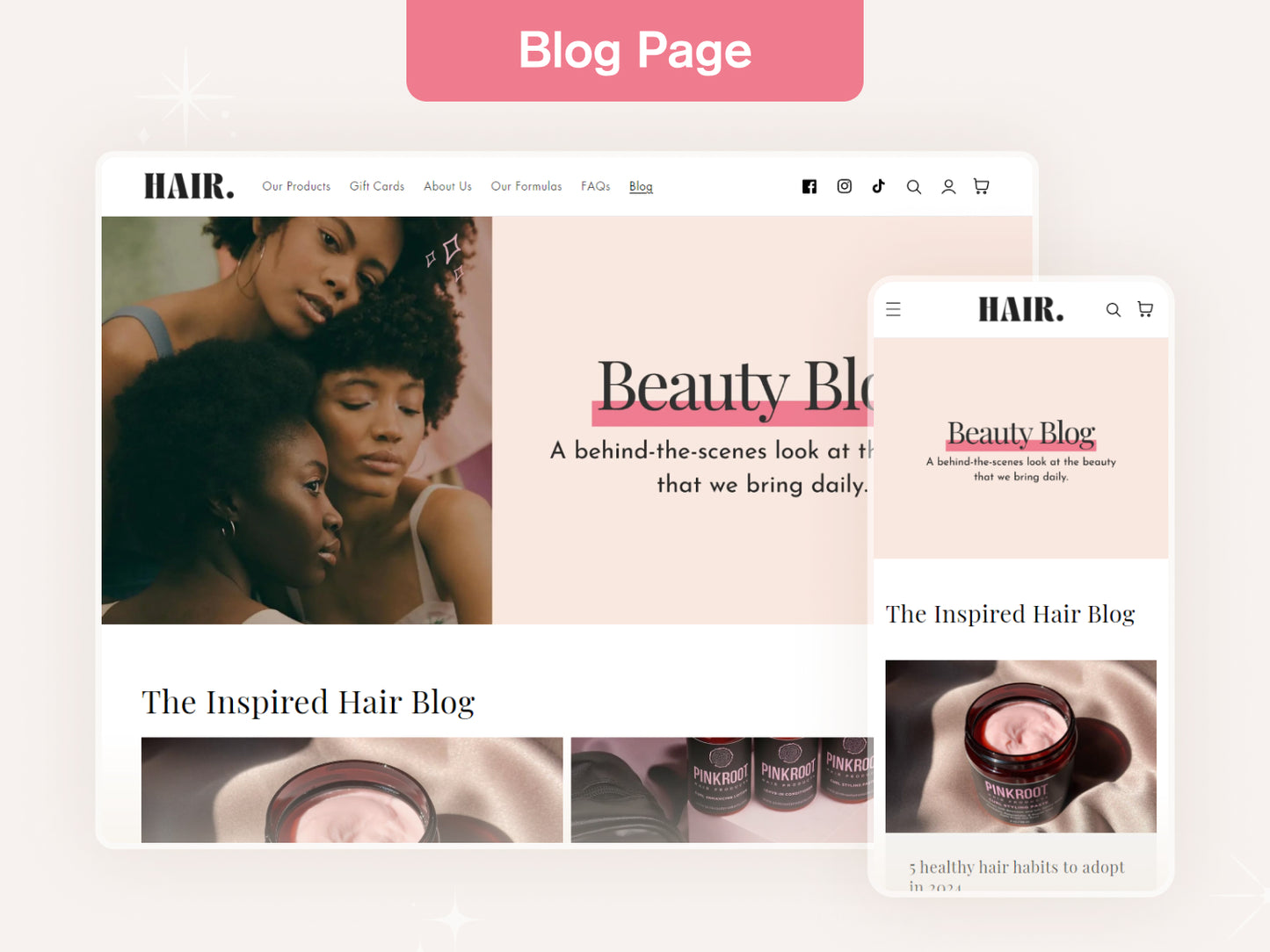 Hair - Beauty Hair Care Shopify Theme