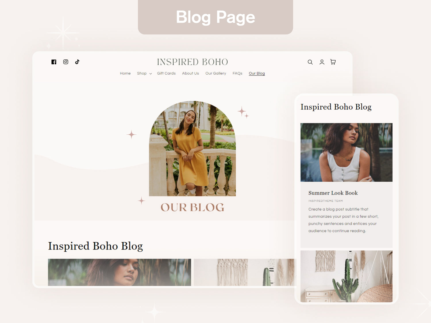Boho - Boutique Shopify Theme
