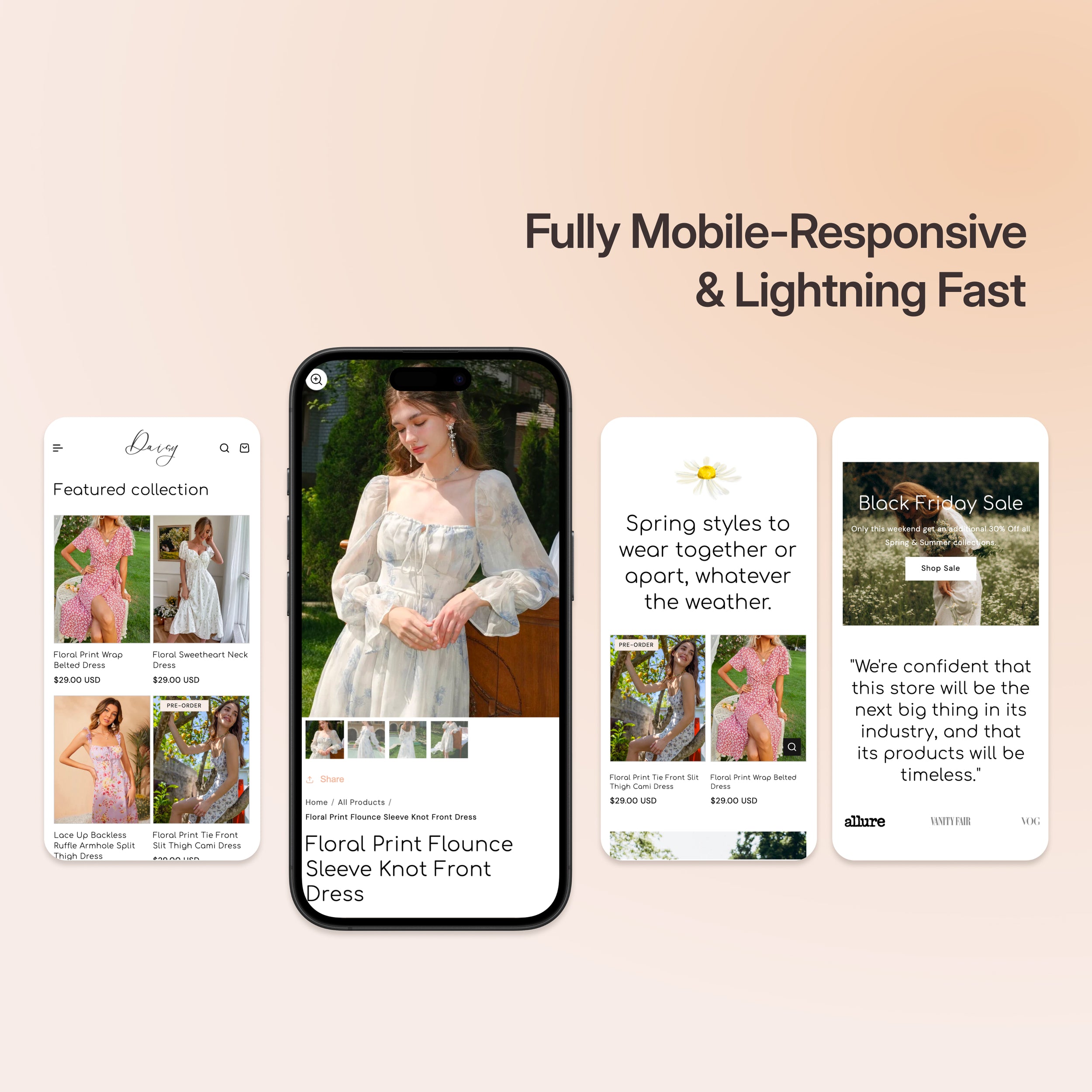Daisy - Feminine Boutique Shopify Theme