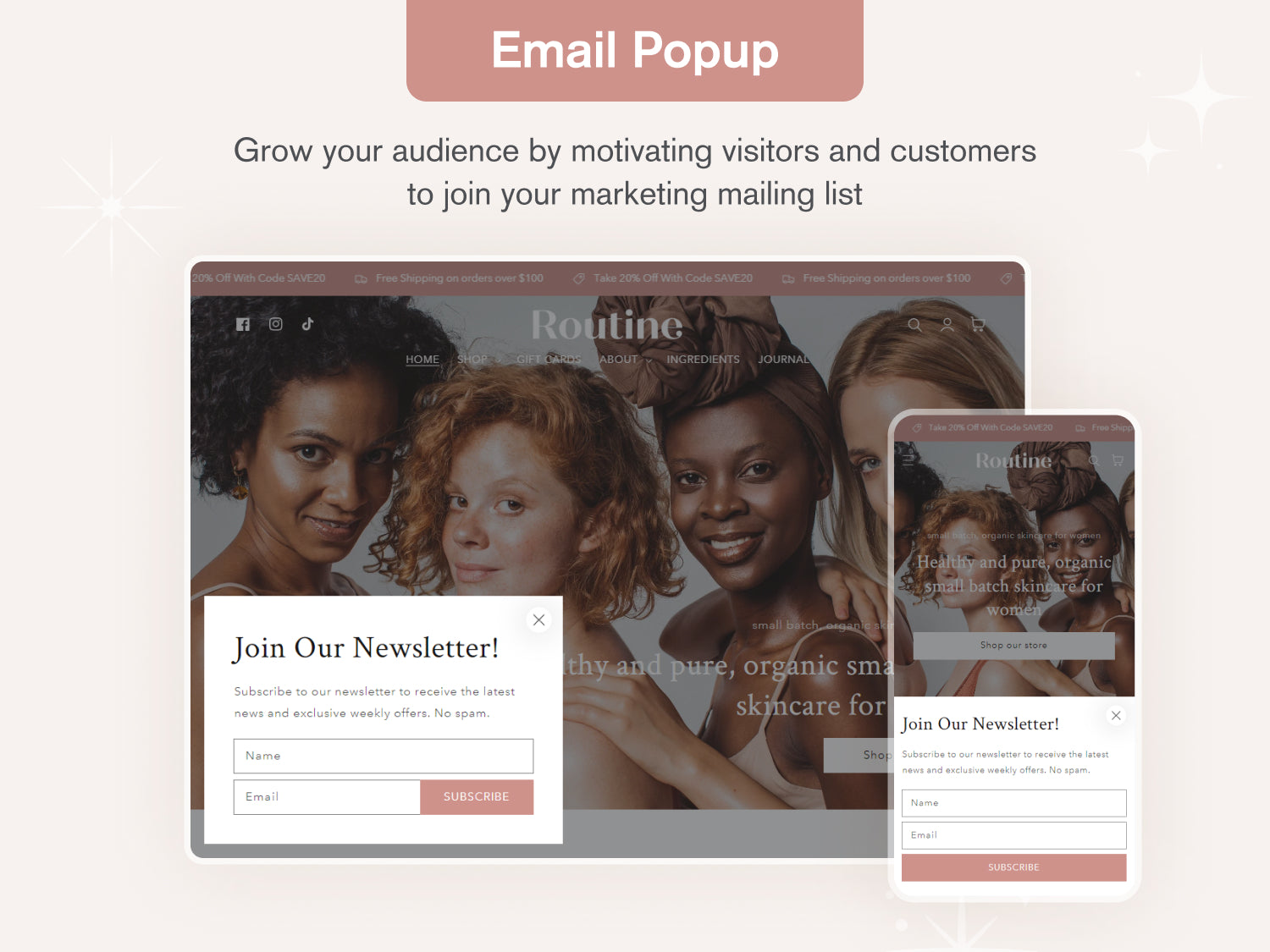 Routine - Beauty Skincare Shopify Theme