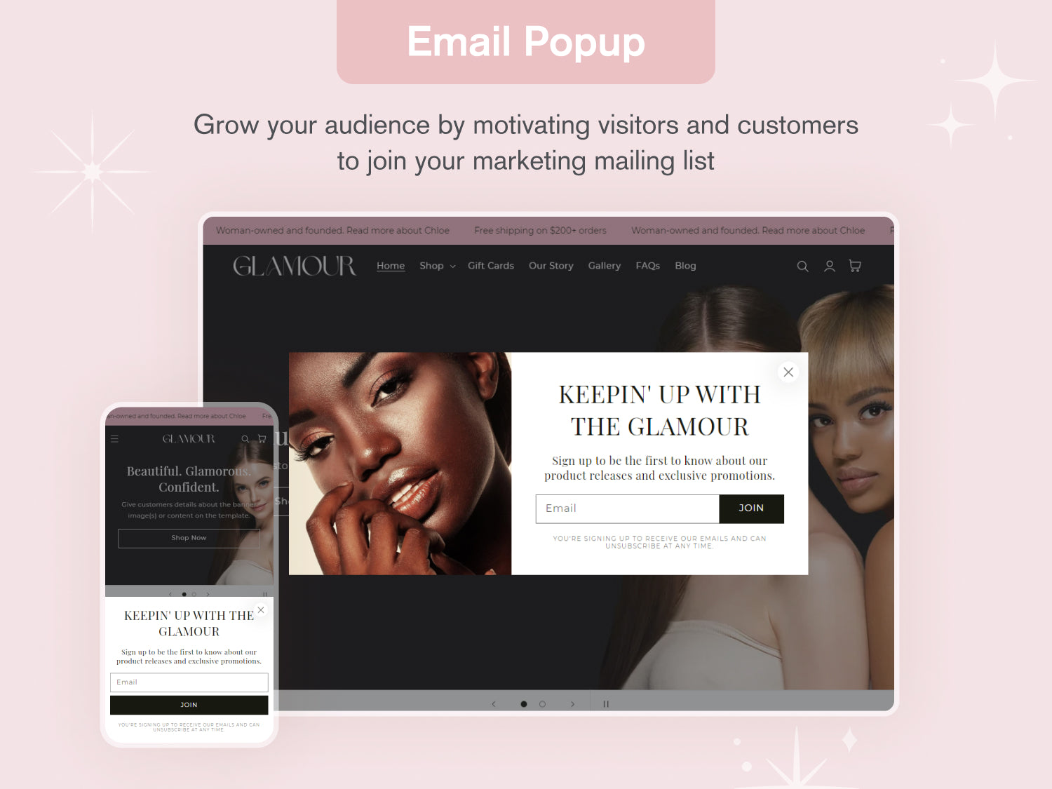 Glamour - Elegant Beauty Shopify Theme