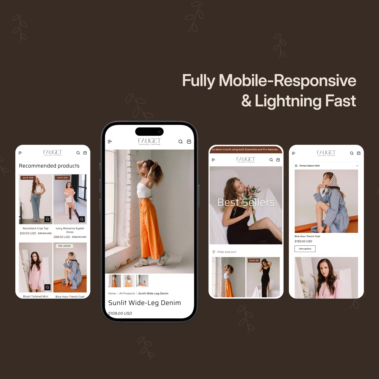 Fauget - Fashion Shopify Theme