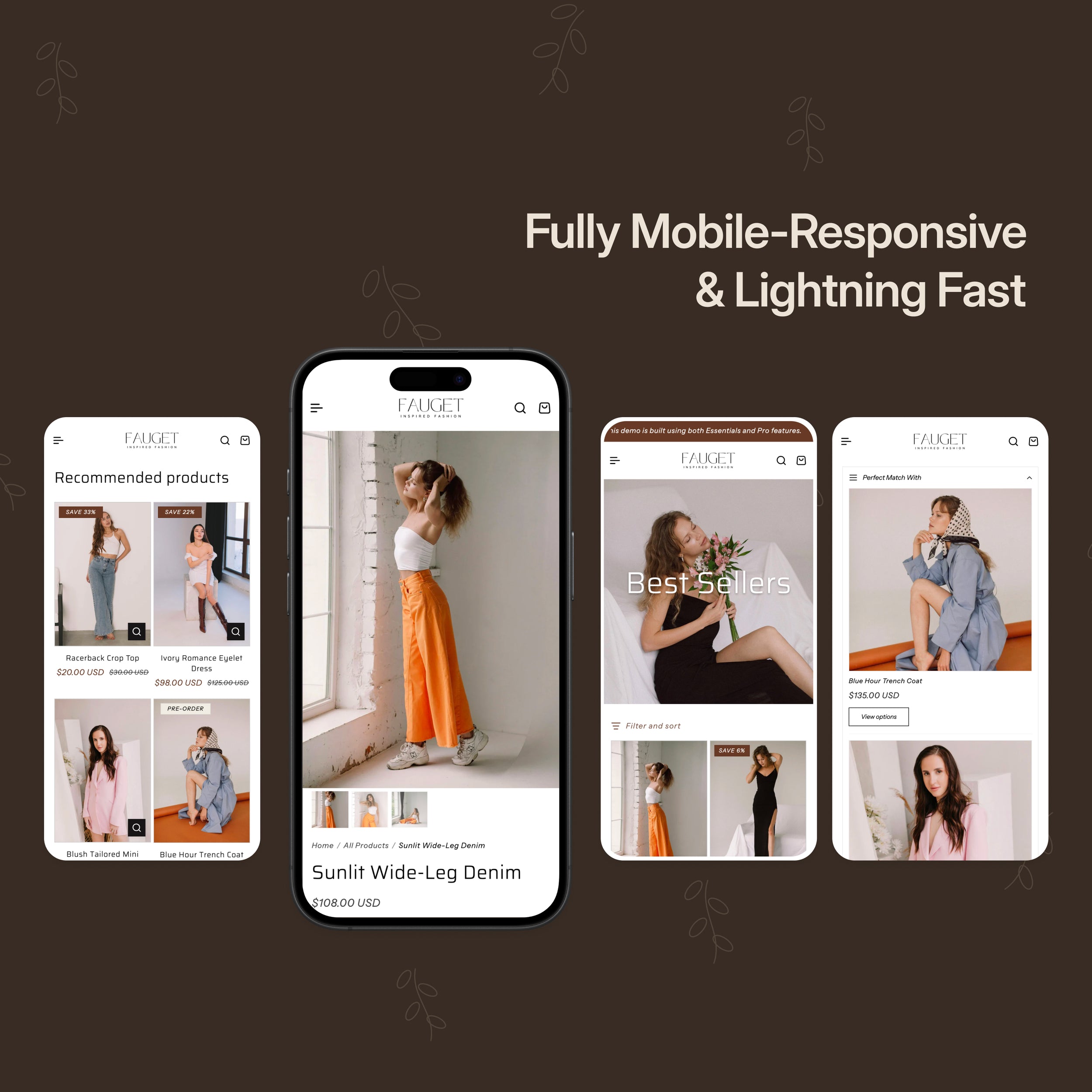 Fauget - Fashion Shopify Theme