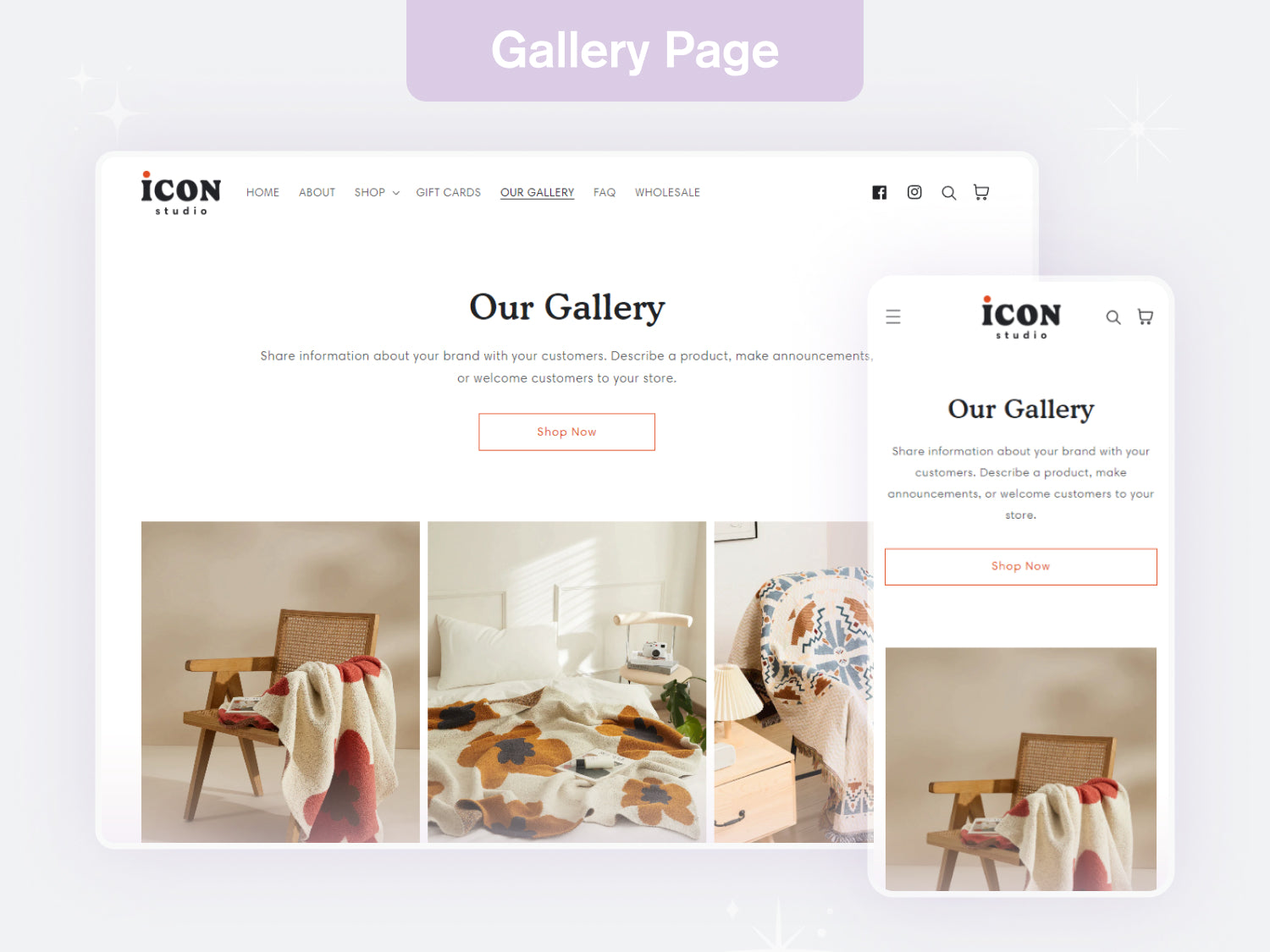 Icon - Art Inspired Shopify Theme