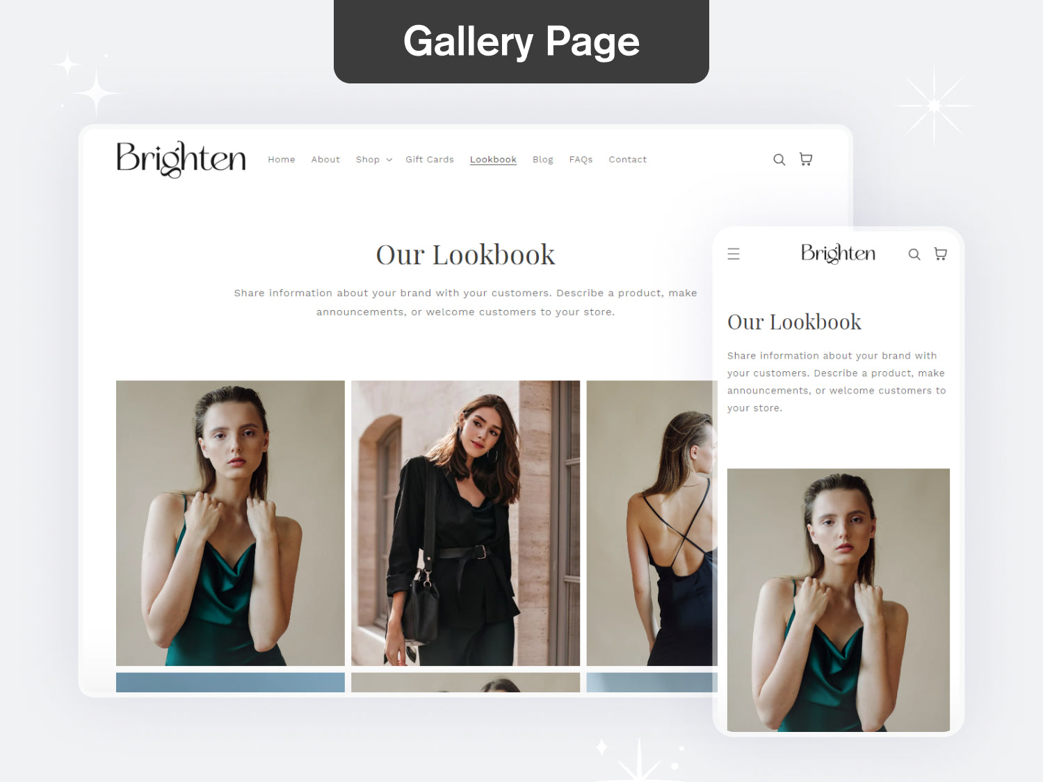Brighten - Luxury Fashion Shopify Theme
