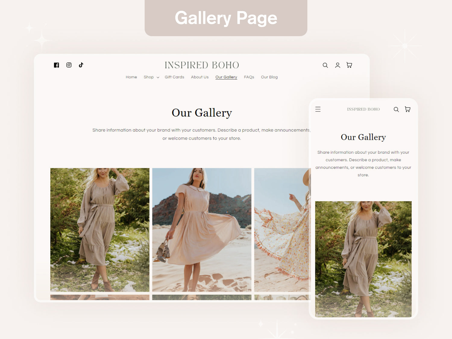 Boho - Boutique Shopify Theme