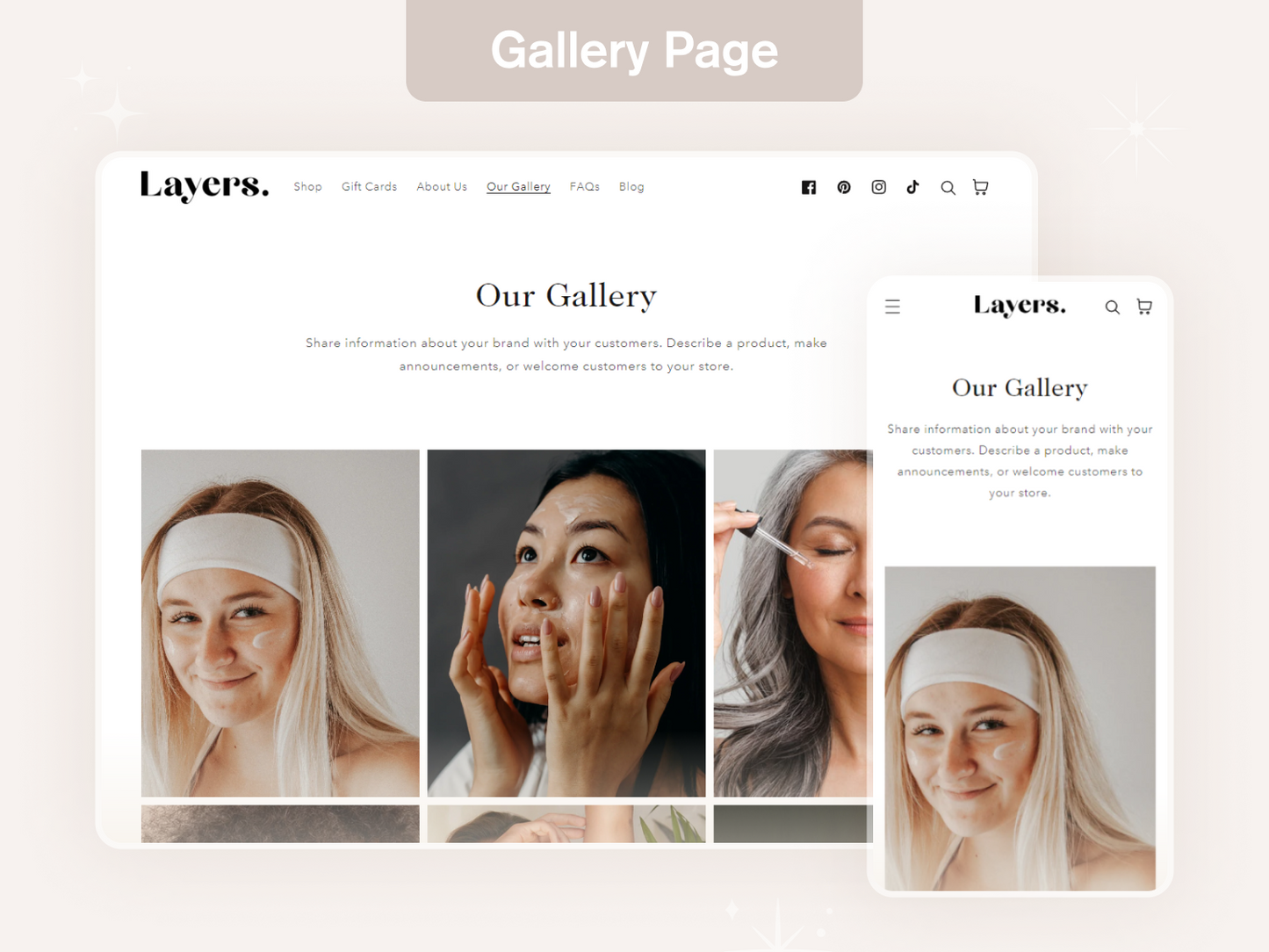 Layers - Beauty Skincare Shopify Theme