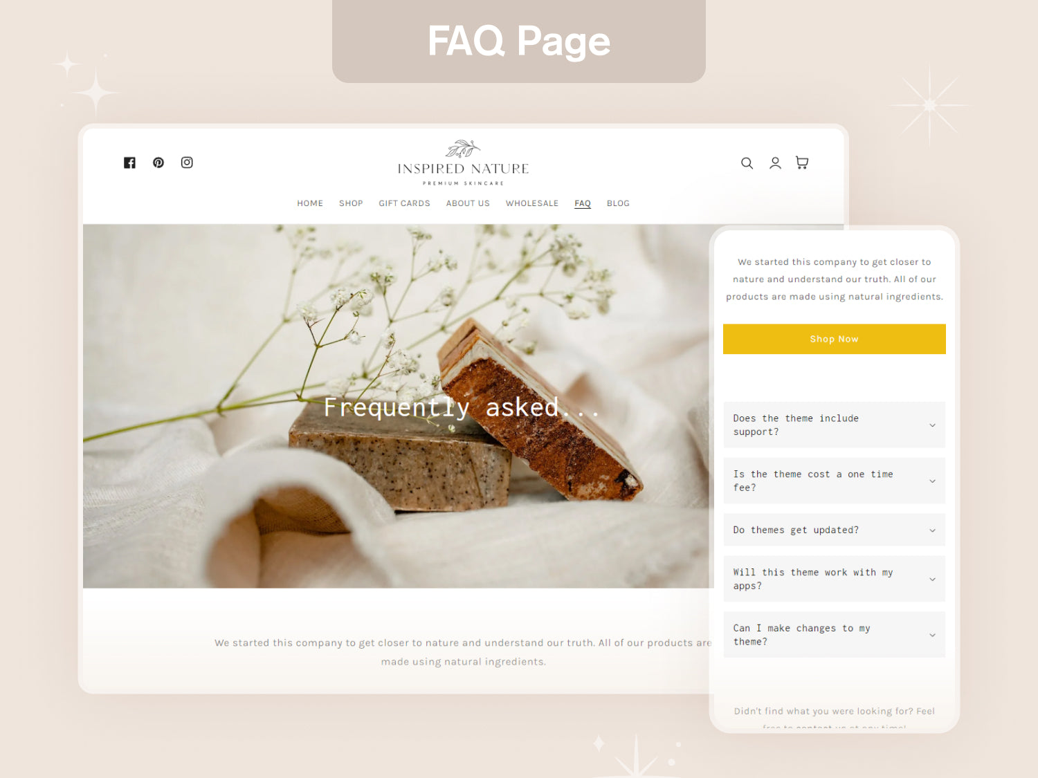 Nature - Beauty Shopify Theme