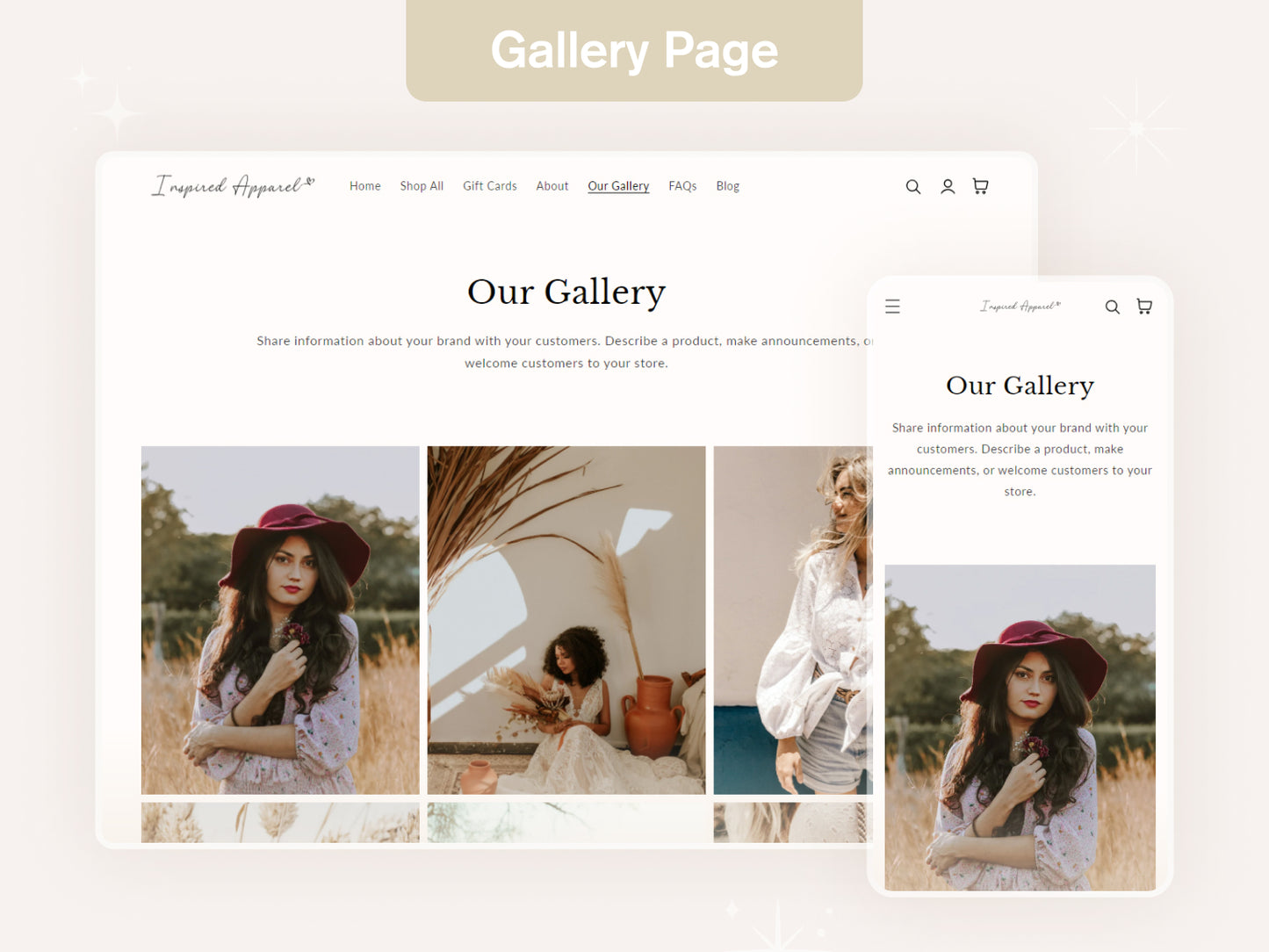 Apparel - Boho Boutique Shopify theme