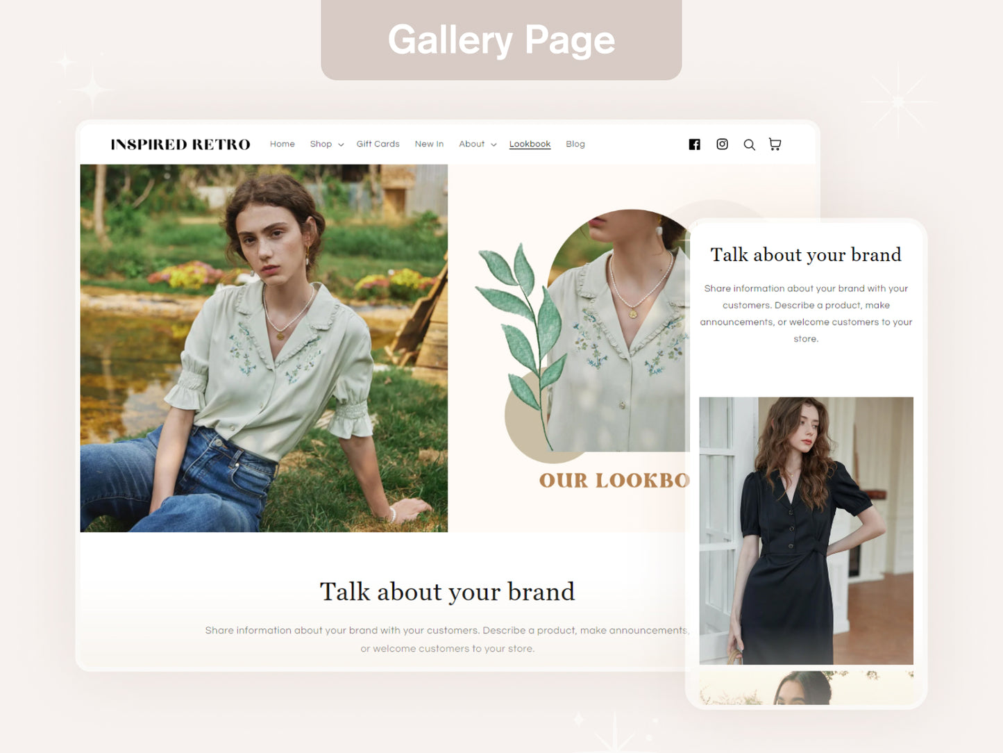 Retro - Vintage Clothing Shopify Theme