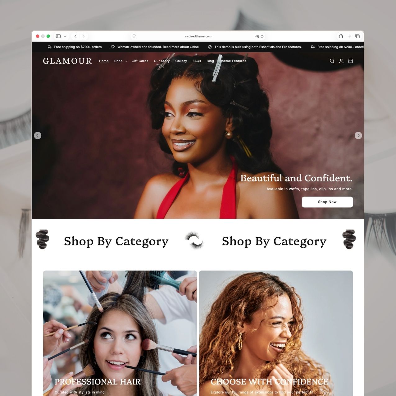 Glamour - Elegant Beauty Shopify Theme