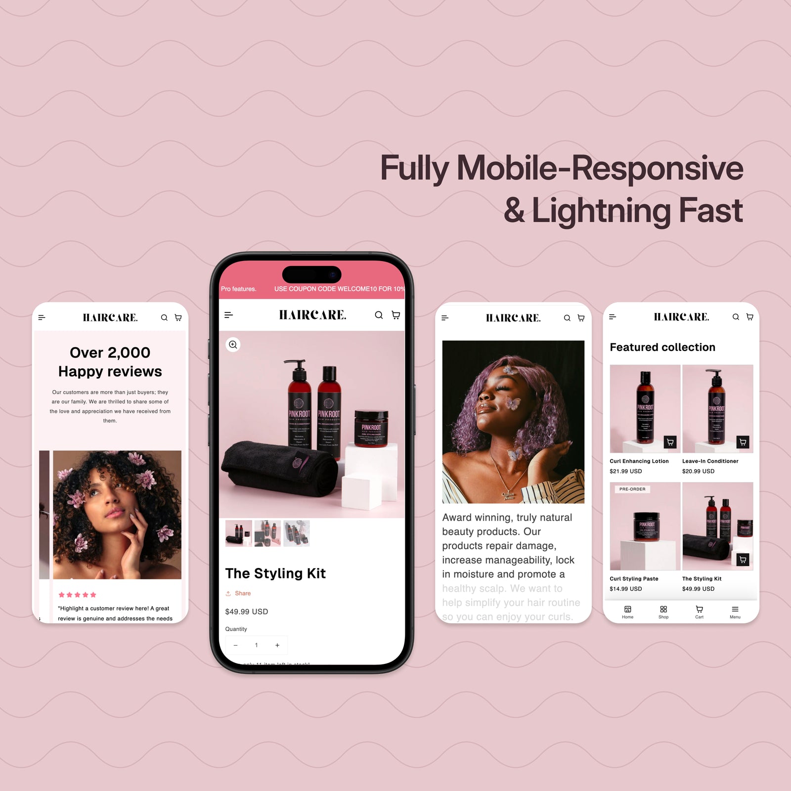 Haircare - Beauty Hair Care Shopify Theme