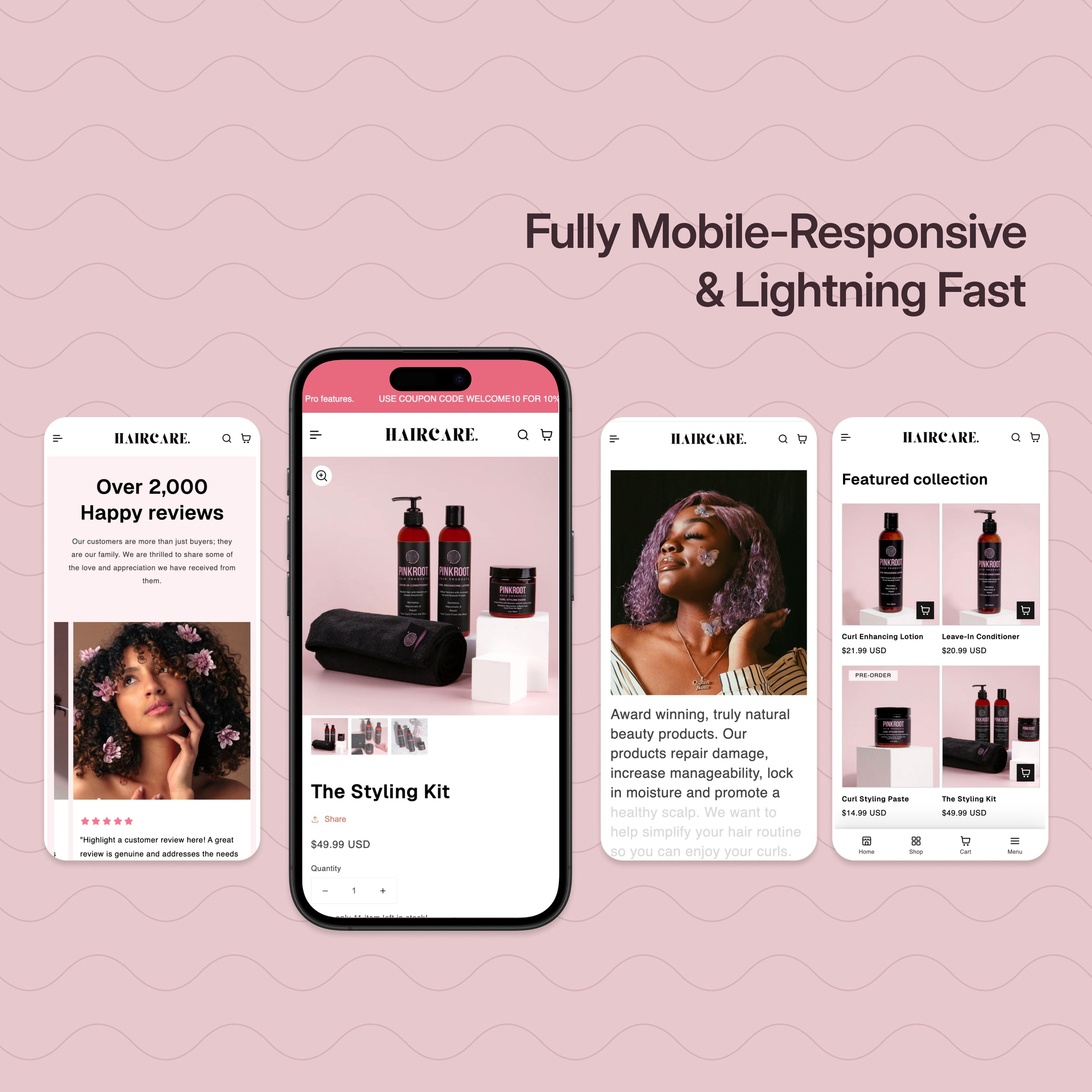 Haircare - Beauty Hair Care Shopify Theme