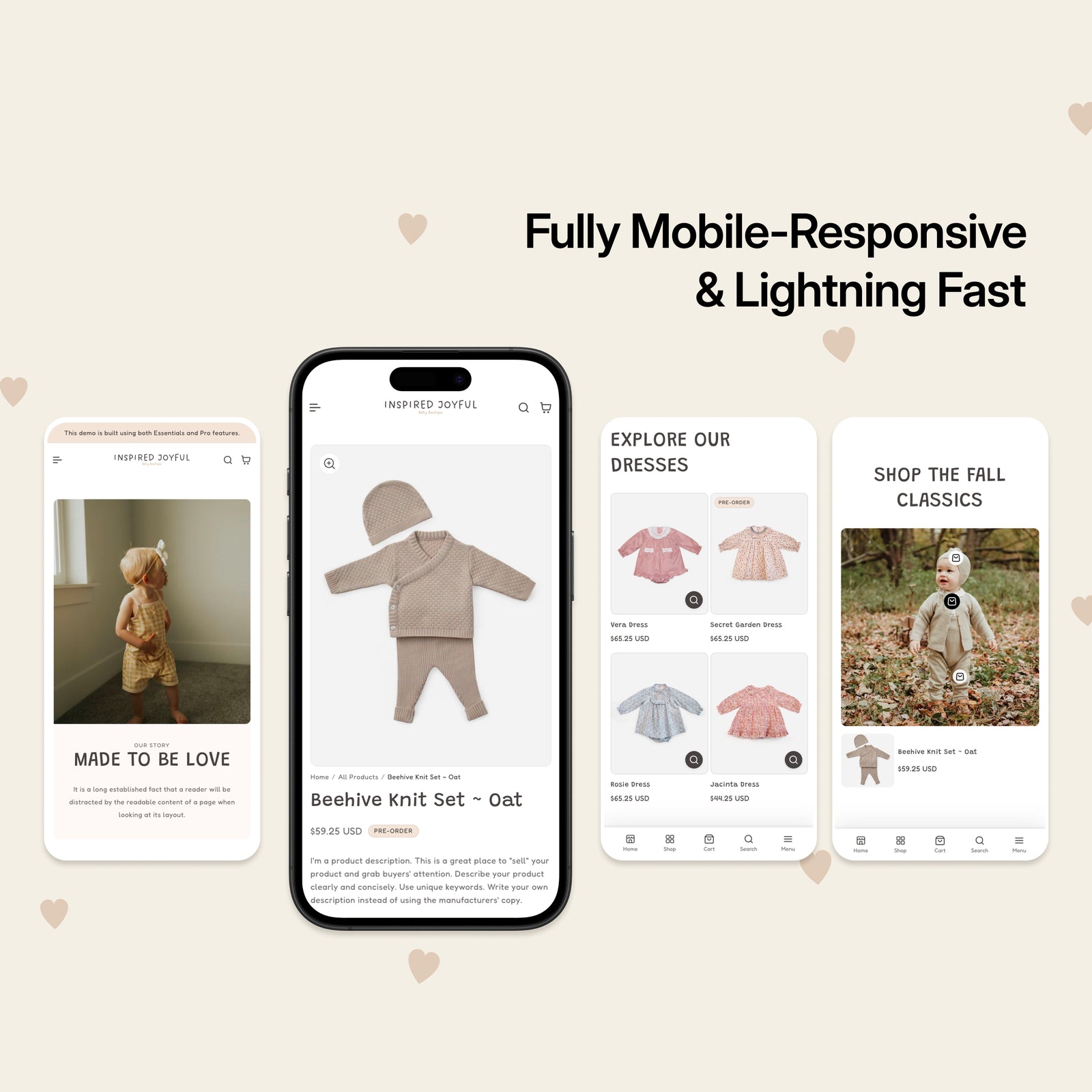 Joy - Baby Clothes Shopify Theme