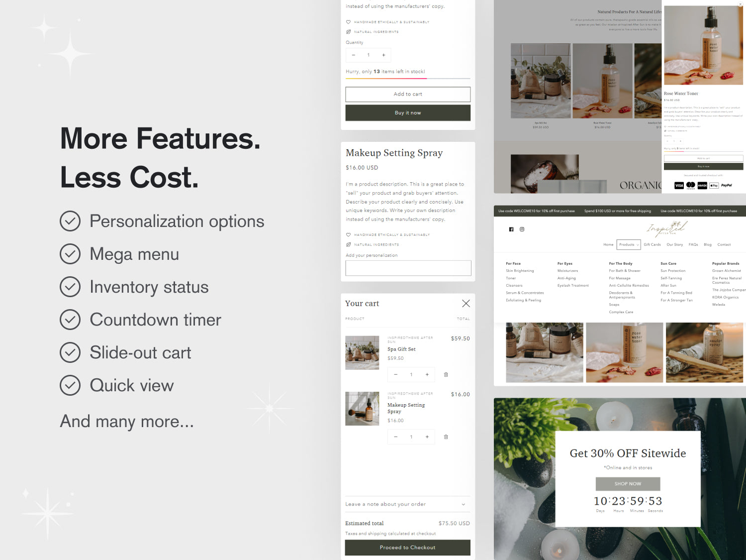 After Sun - Beauty & Skincare Shopify Theme