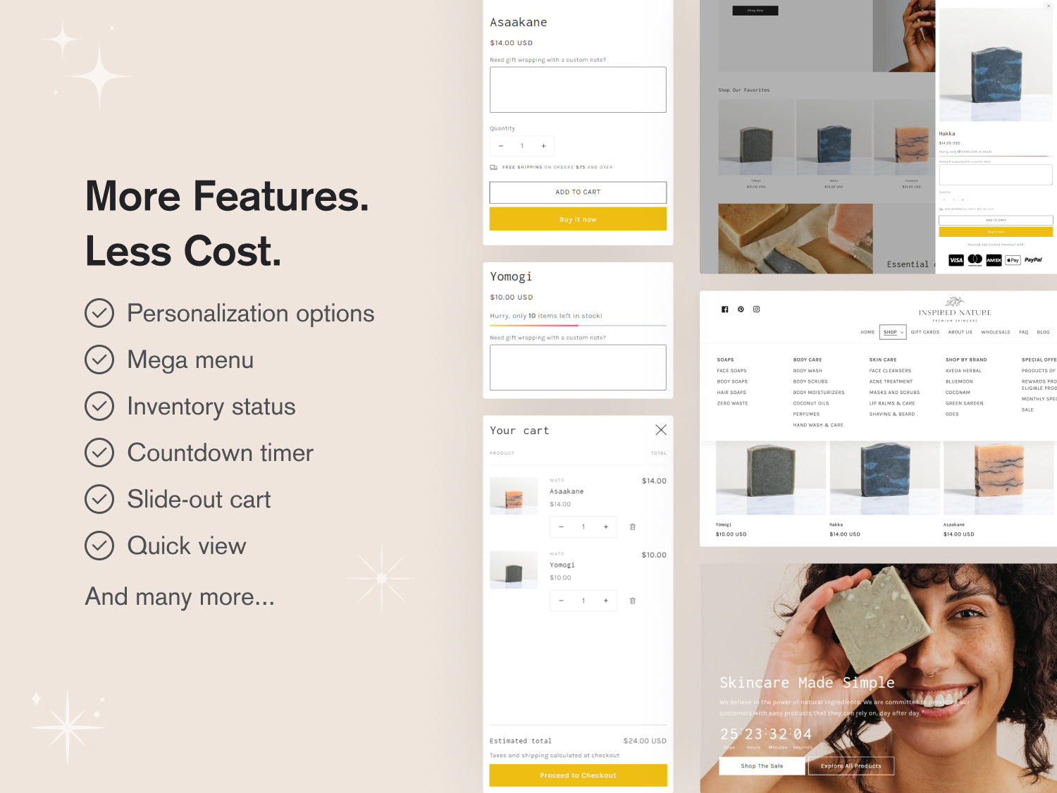 Nature - Beauty Shopify Theme