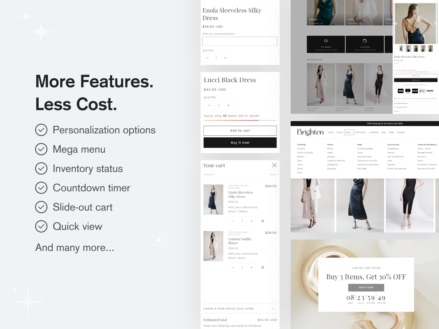 Brighten - Luxury Fashion Shopify Theme