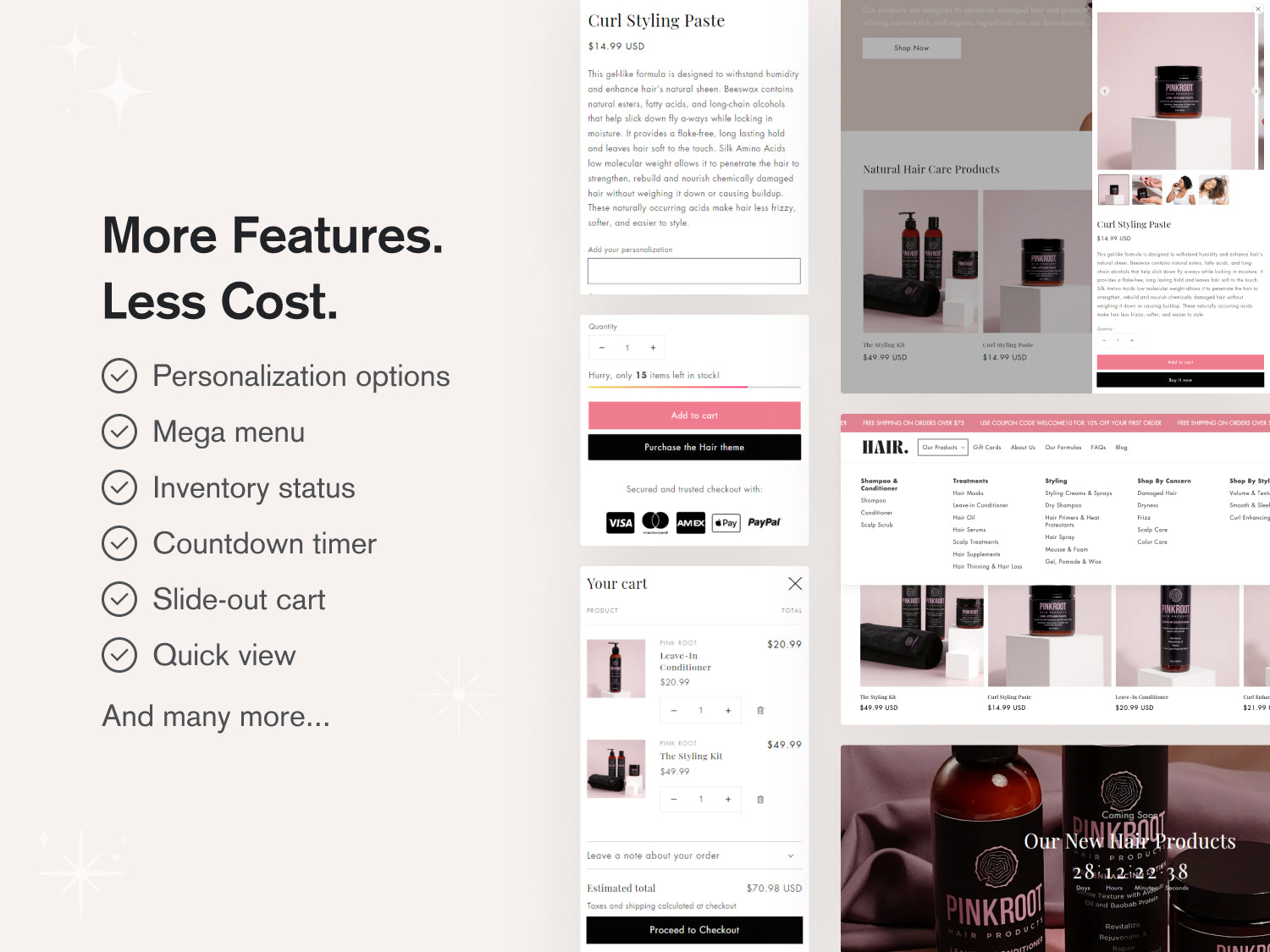 Hair - Beauty Hair Care Shopify Theme