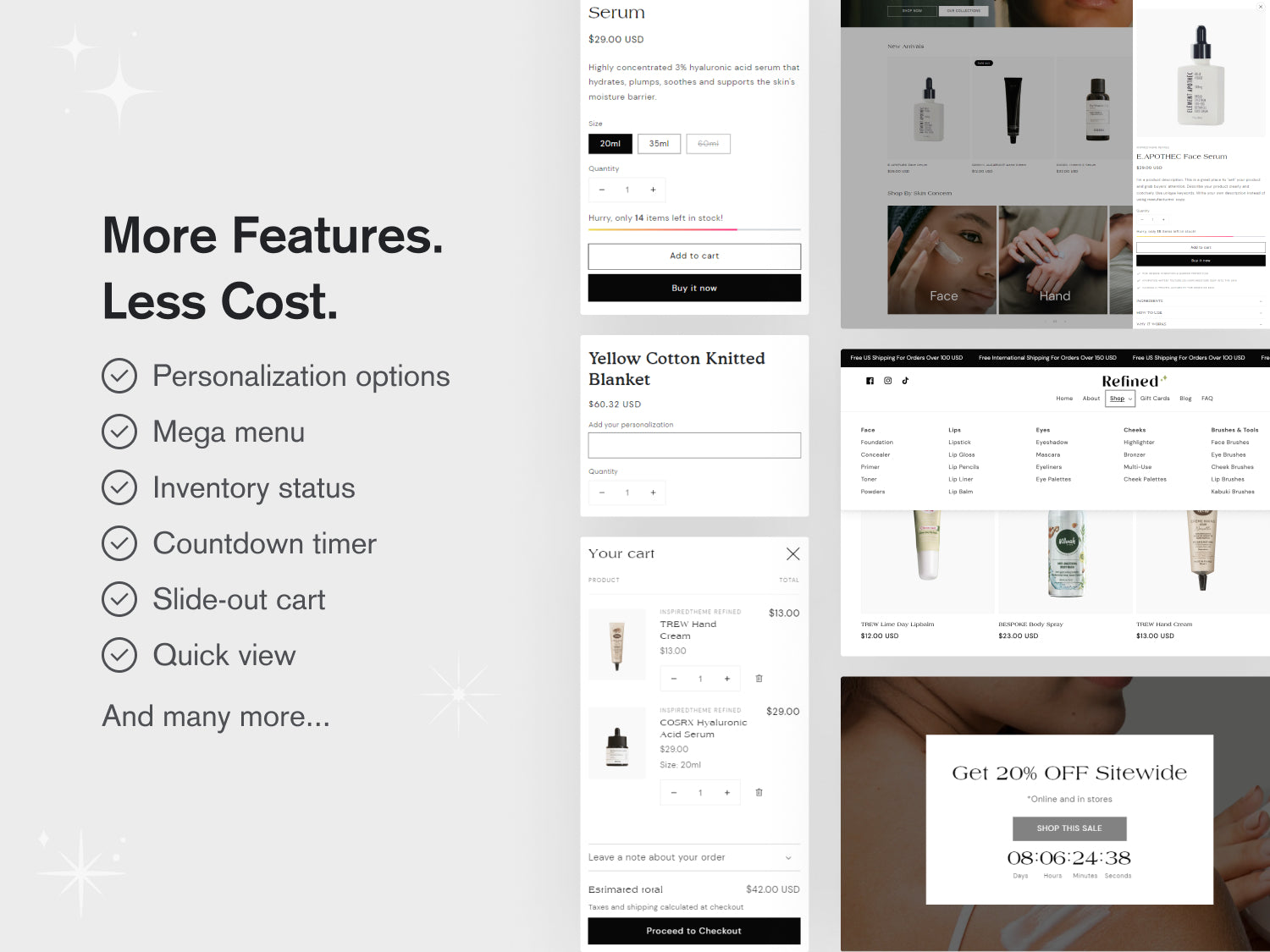 Refined - Cosmetic Shopify Theme