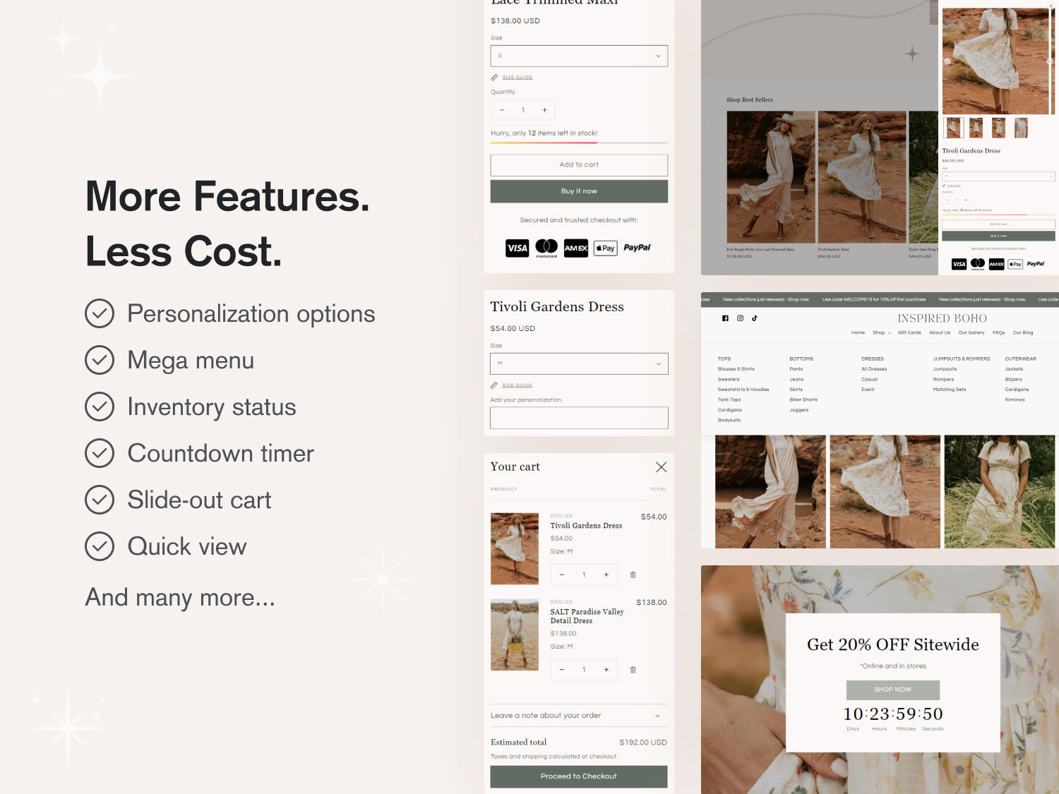 Boho - Boutique Shopify Theme