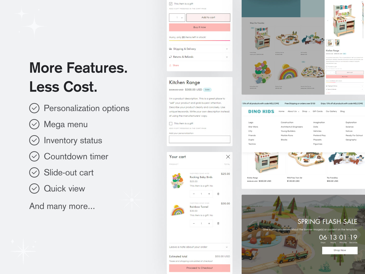 Dino Kids - Toys & Games Shopify Theme