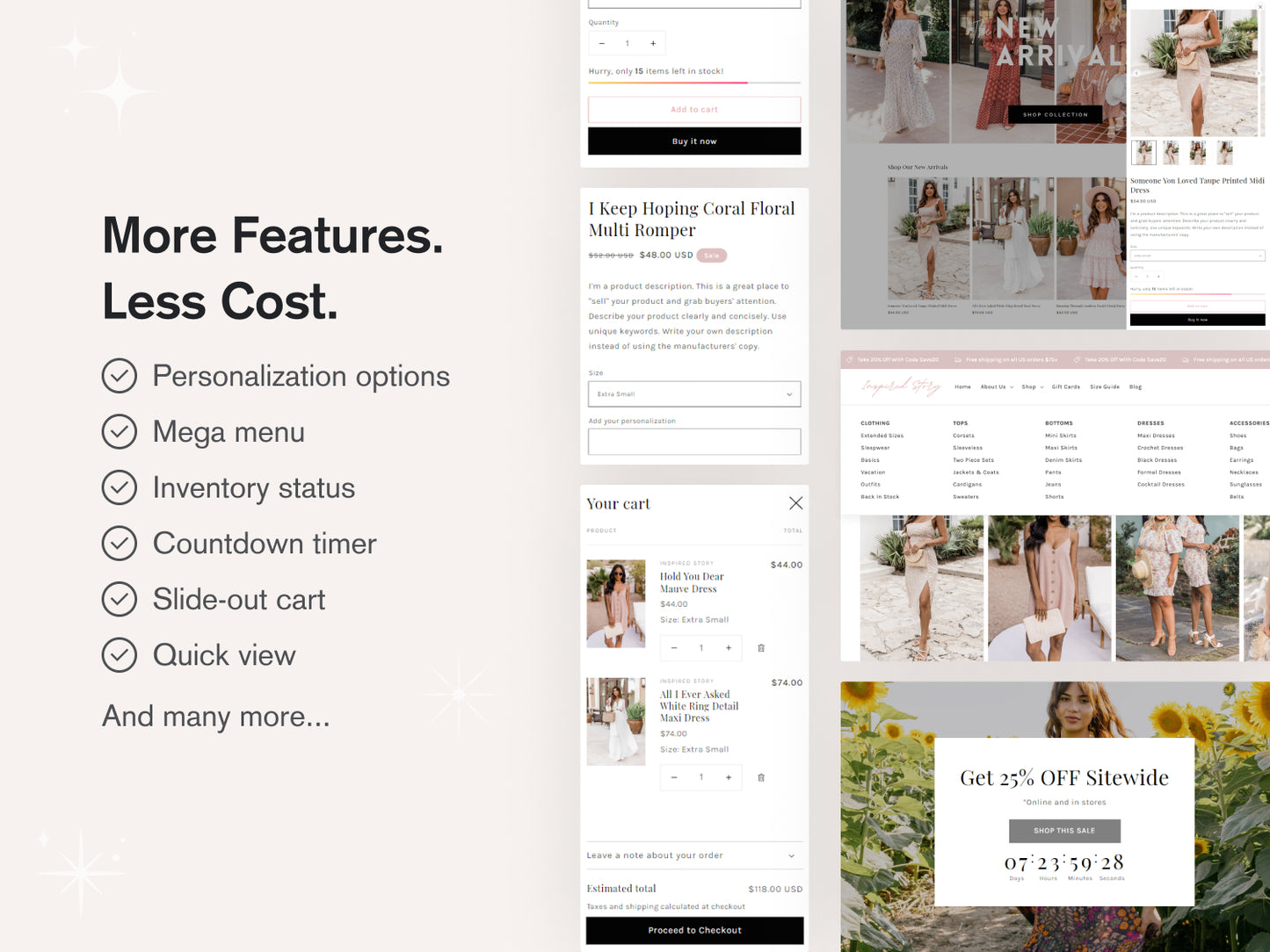 Story - Feminine Fashion Shopify Theme