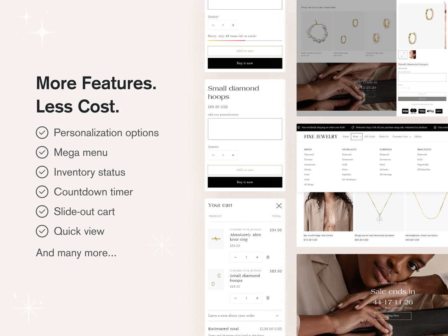 Fine Jewelry - Elegant & Modern Shopify Theme