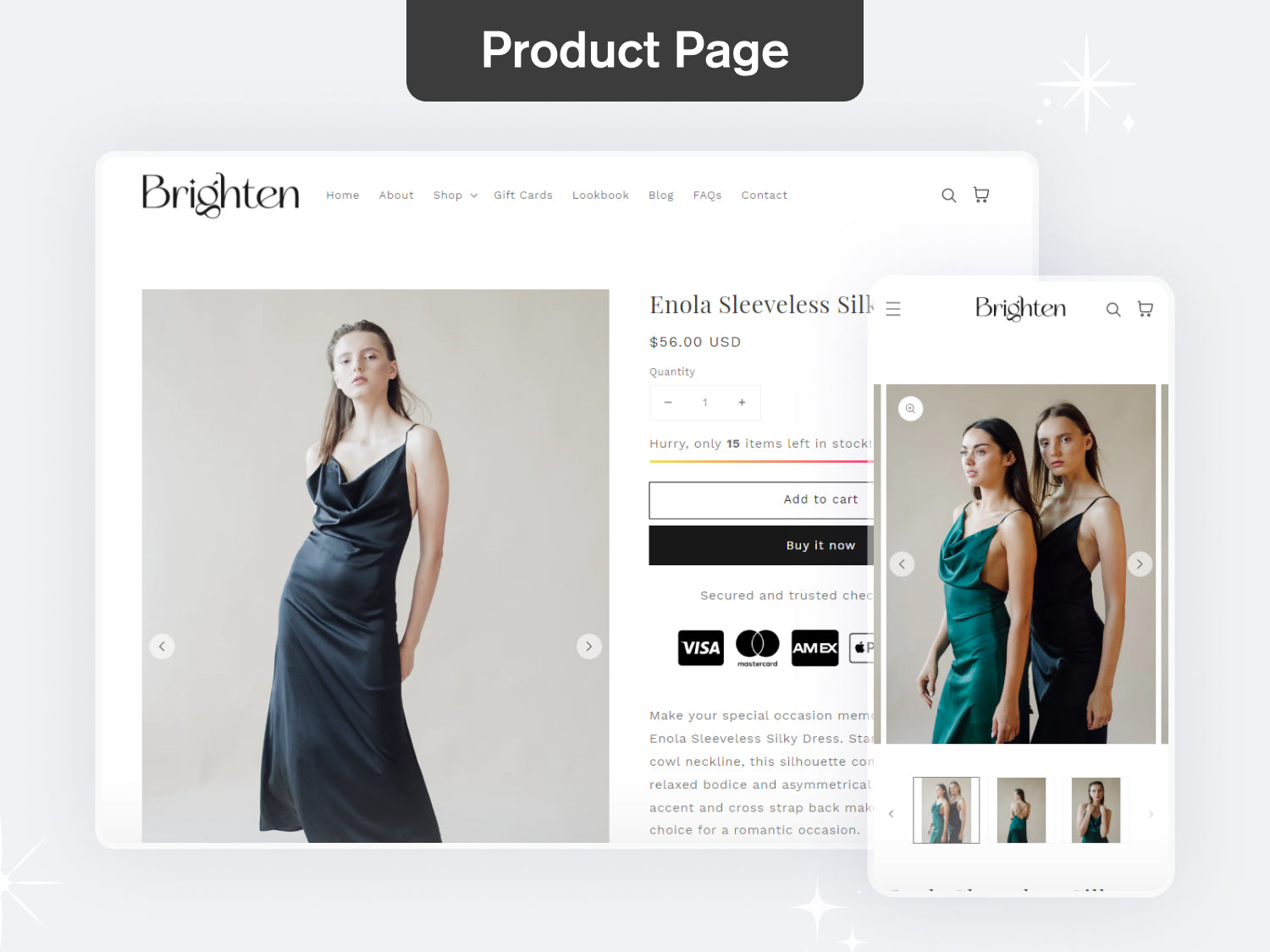 Brighten - Luxury Fashion Shopify Theme